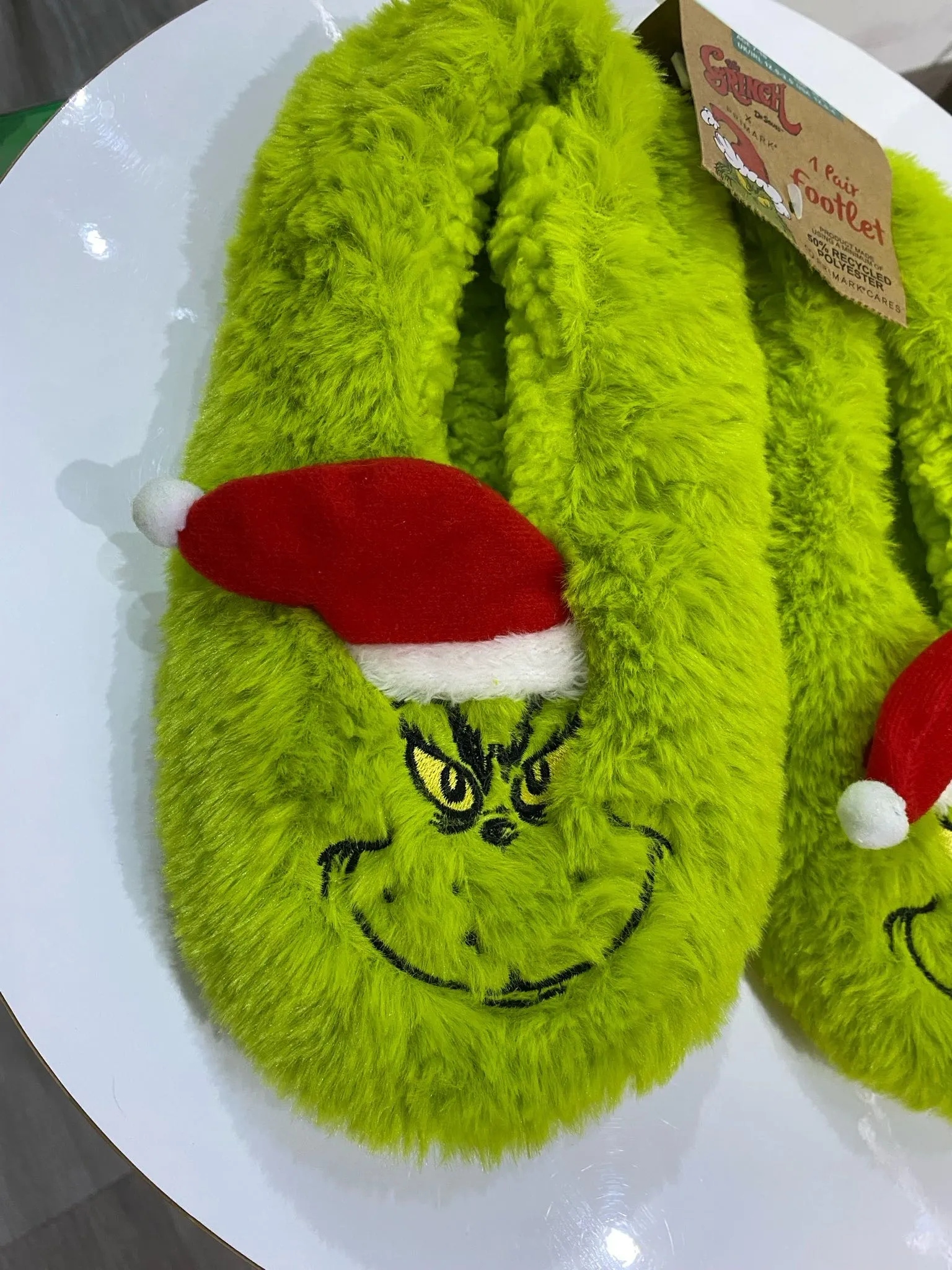 Pantuflas Grinch Gorrito 