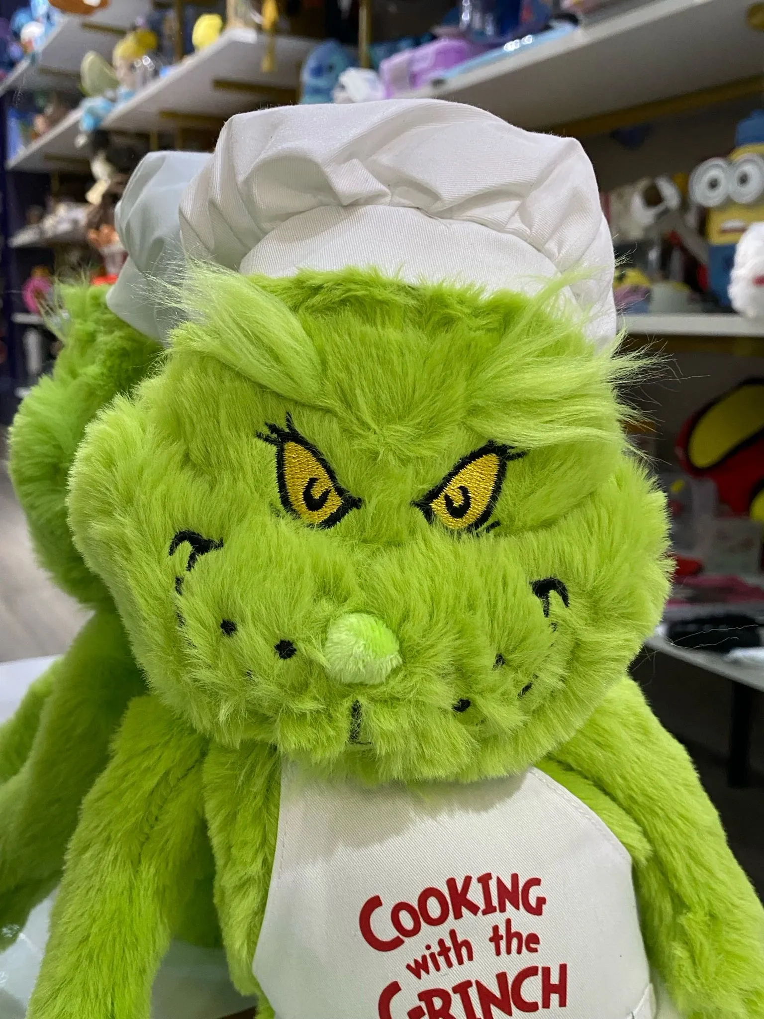 Peluche Grinch Chef 