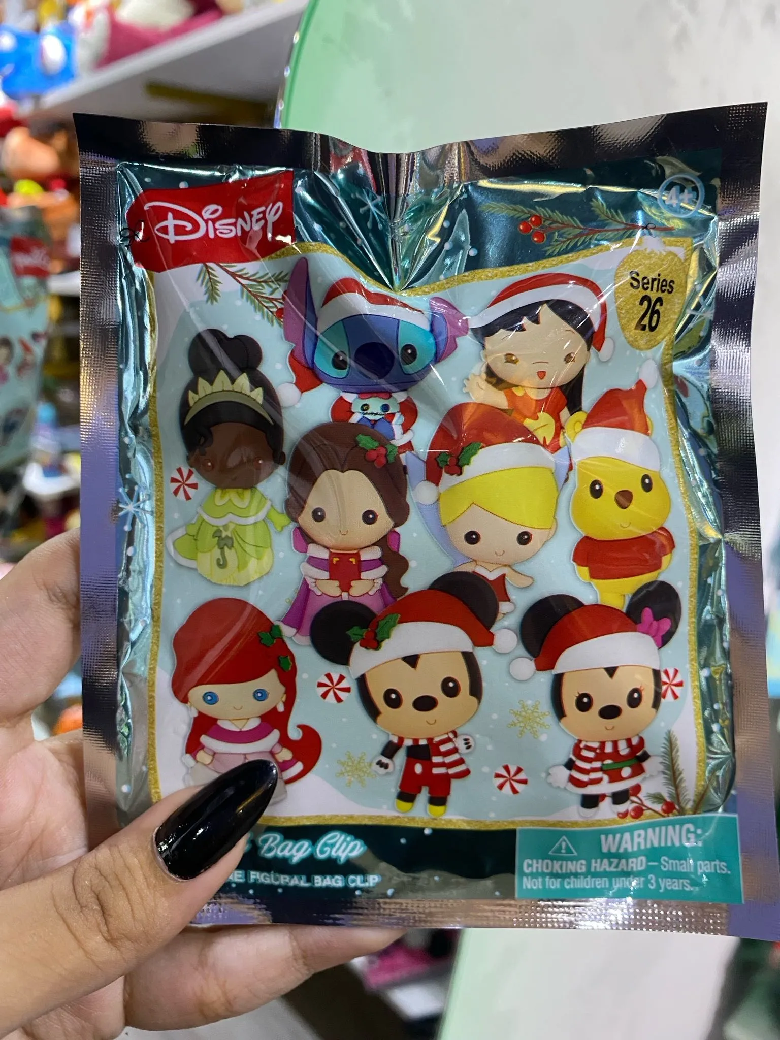 Llavero Sorpresa Disney Navidad 