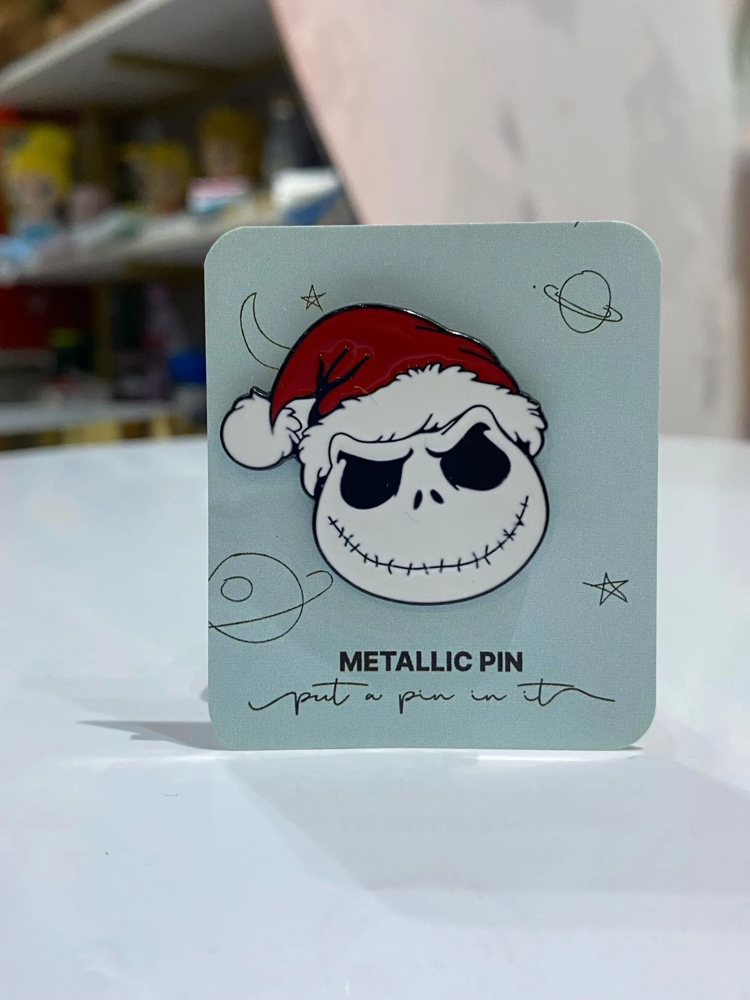 Pin Cara Jack Navidad 