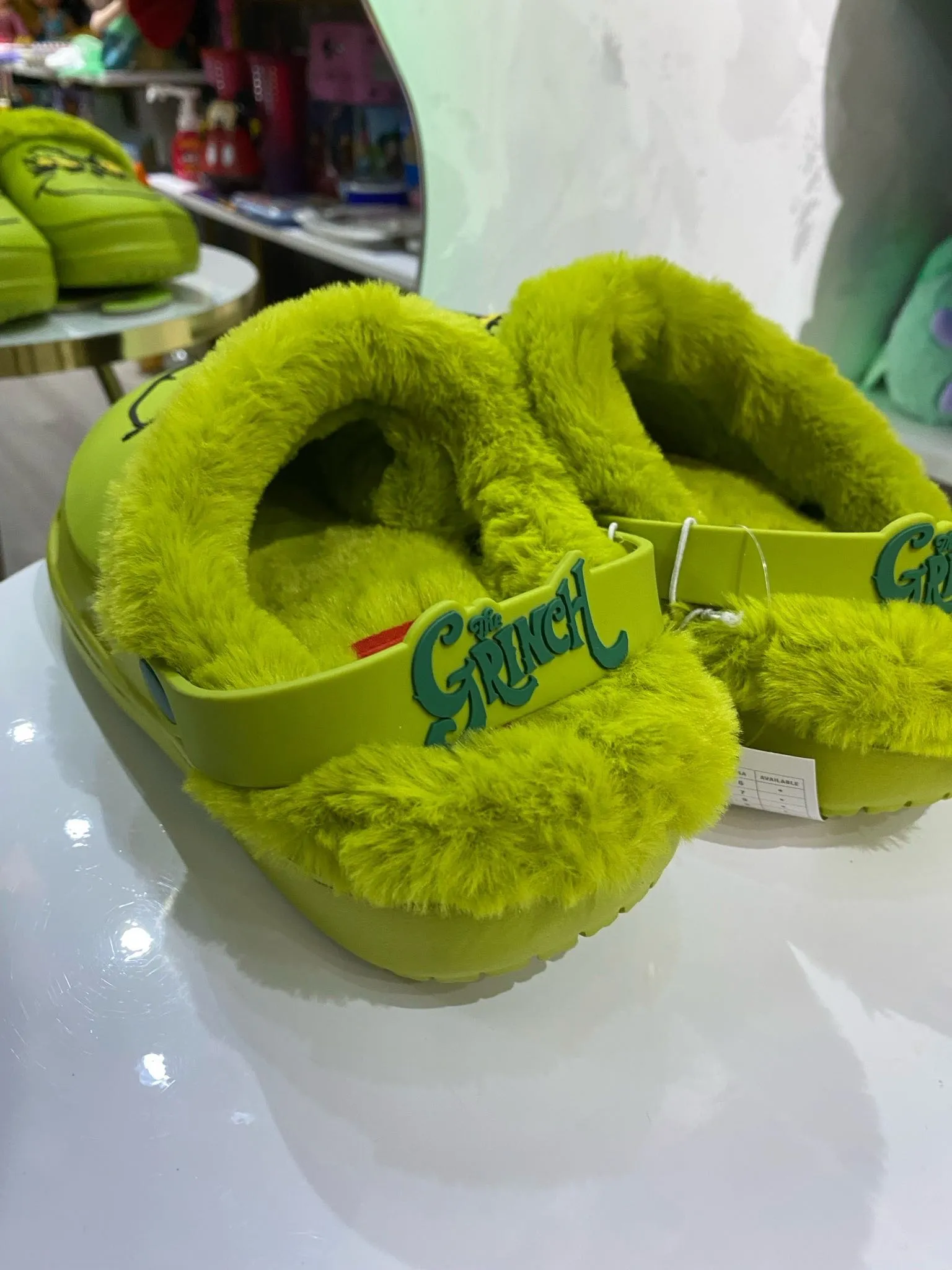 Sandalias Tipo Crocs Grinch 