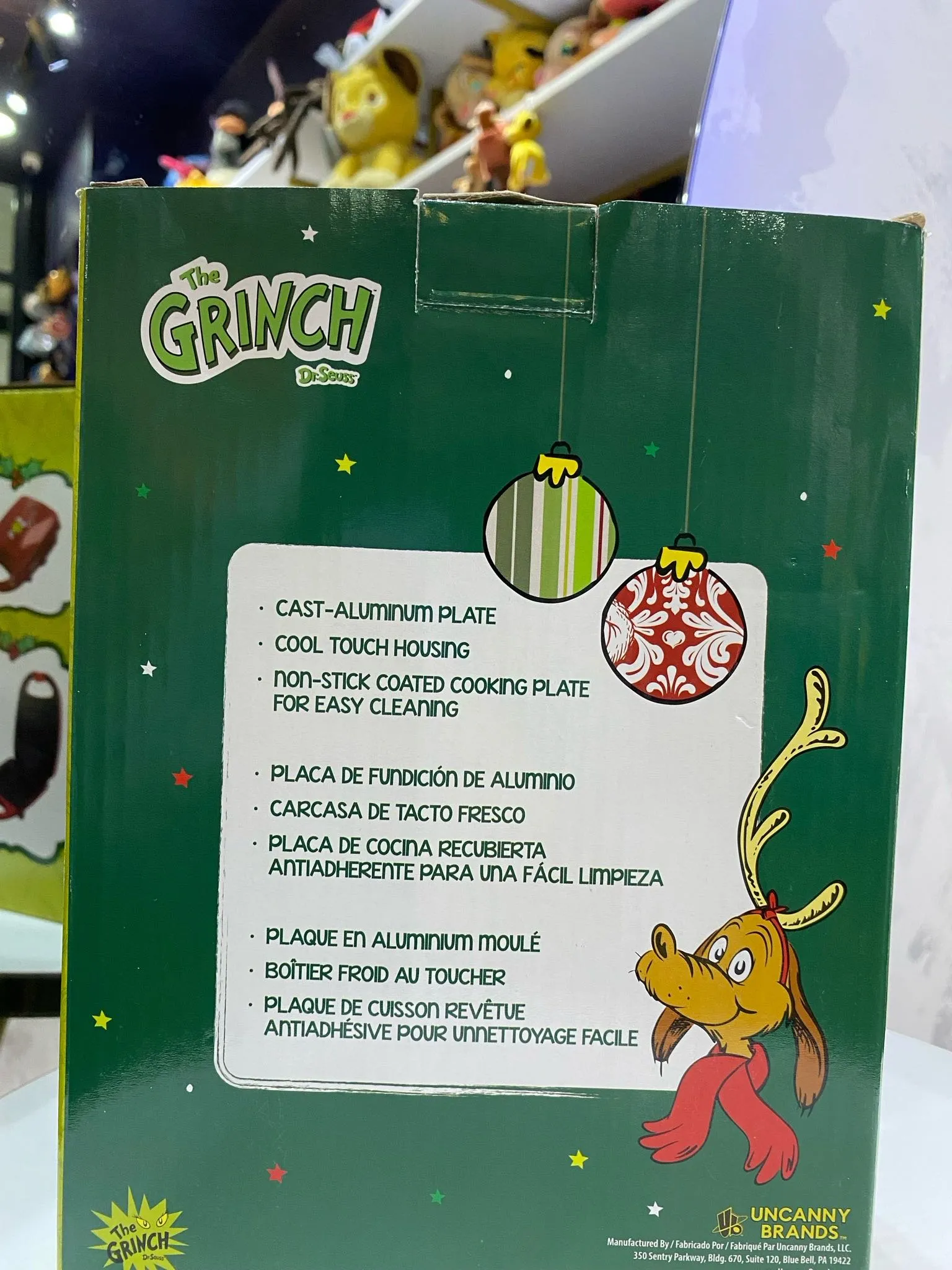 Sanduchera Grinch 