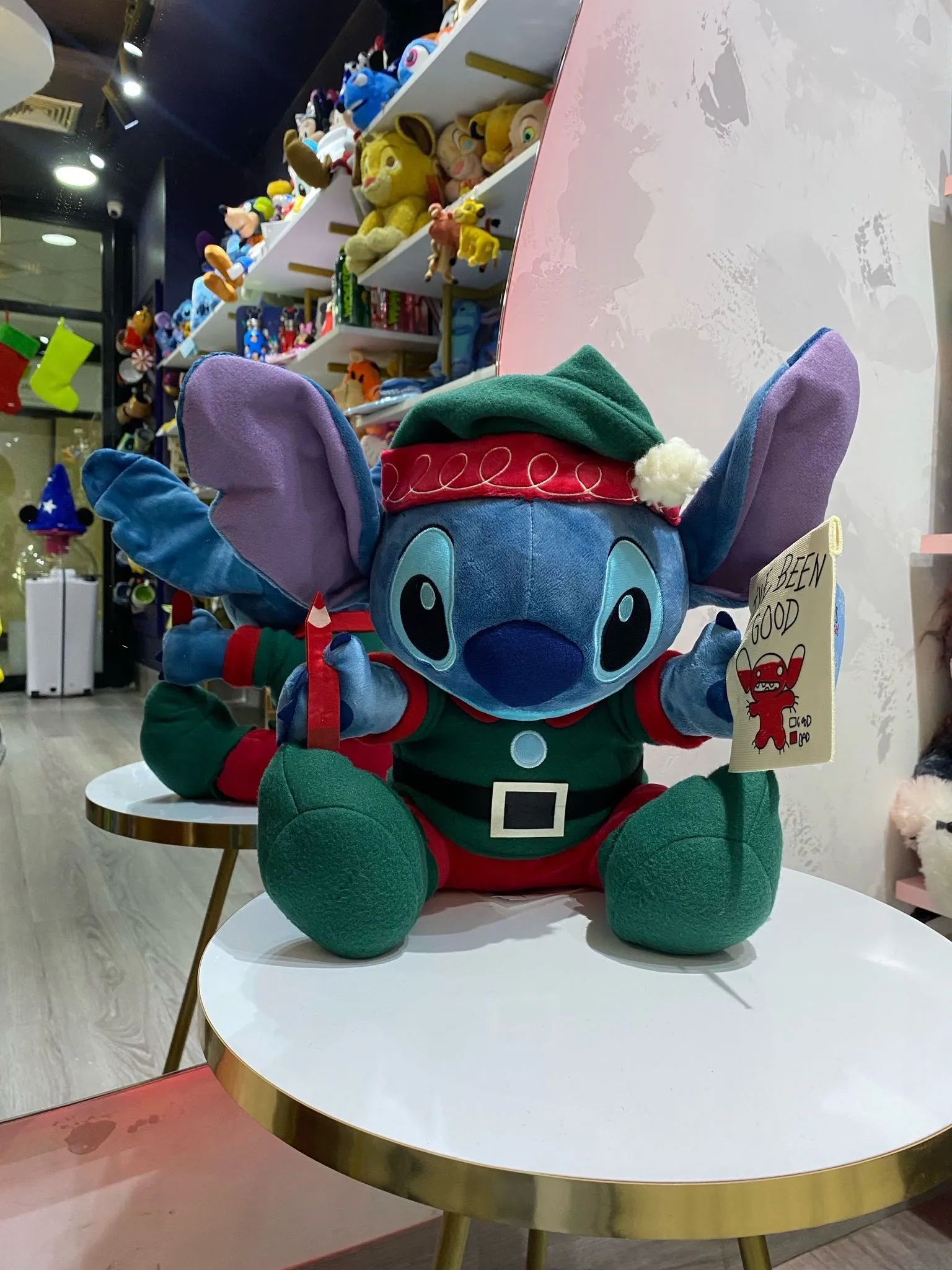 Peluche Stitch Navidad 