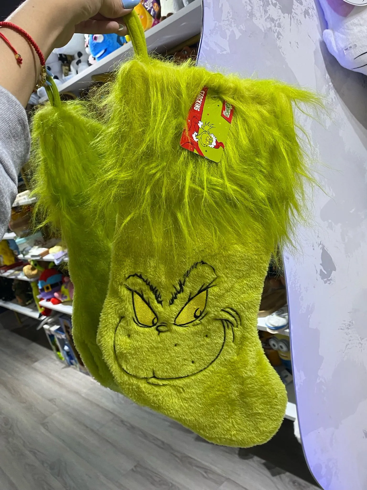 Bota Felpuda Grinch