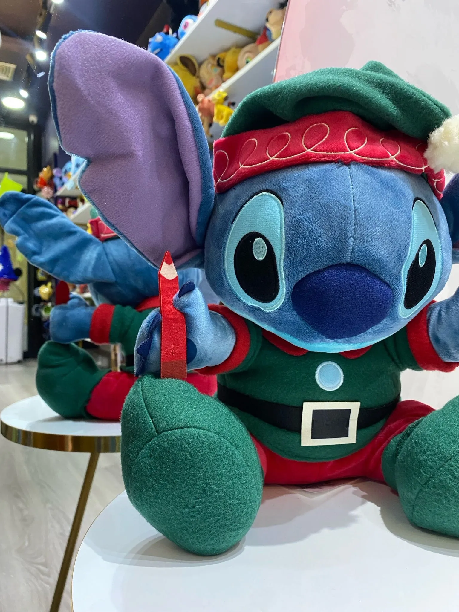 Peluche Stitch Navidad 