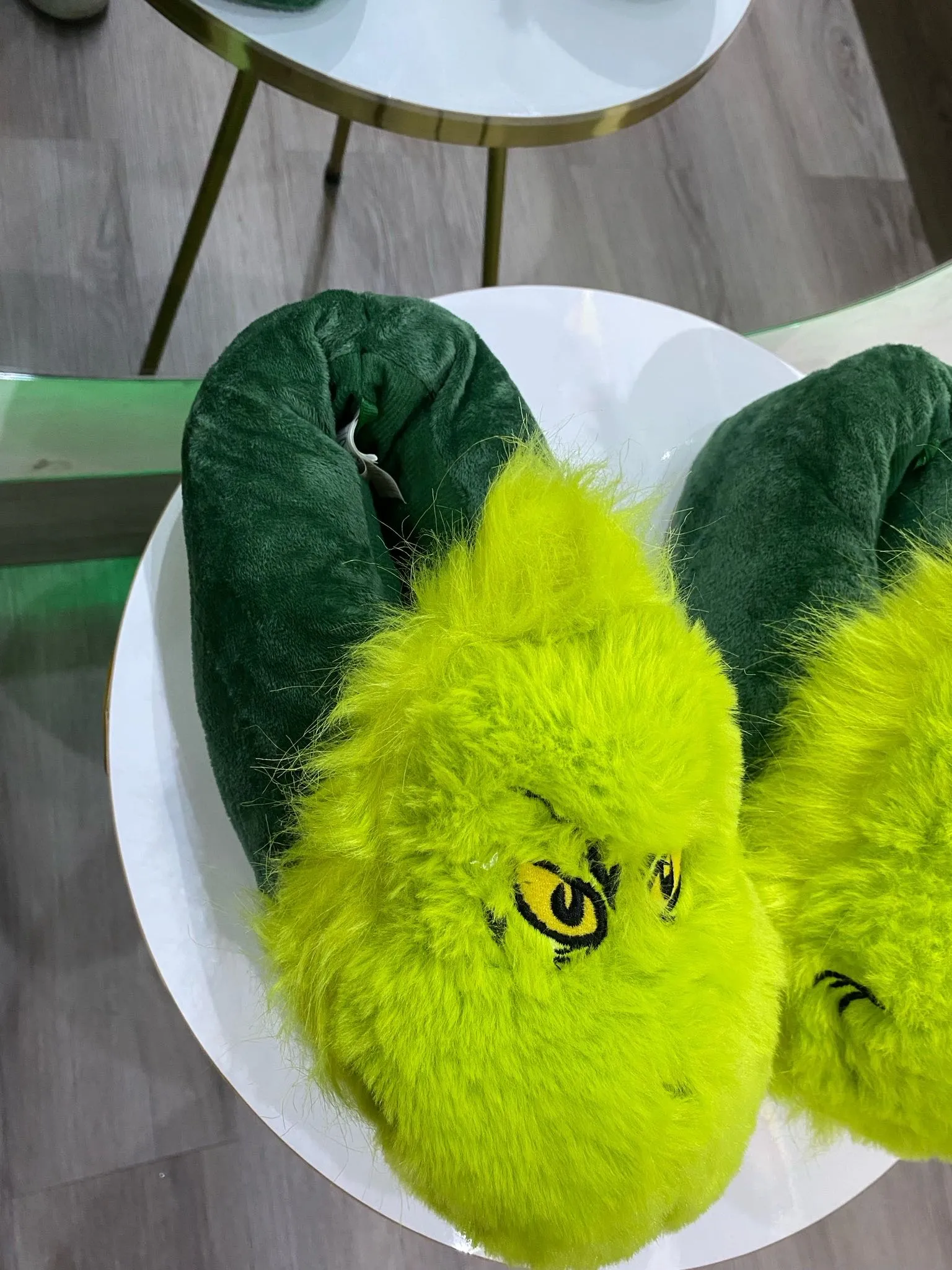 Pantuflas Grinch 3D