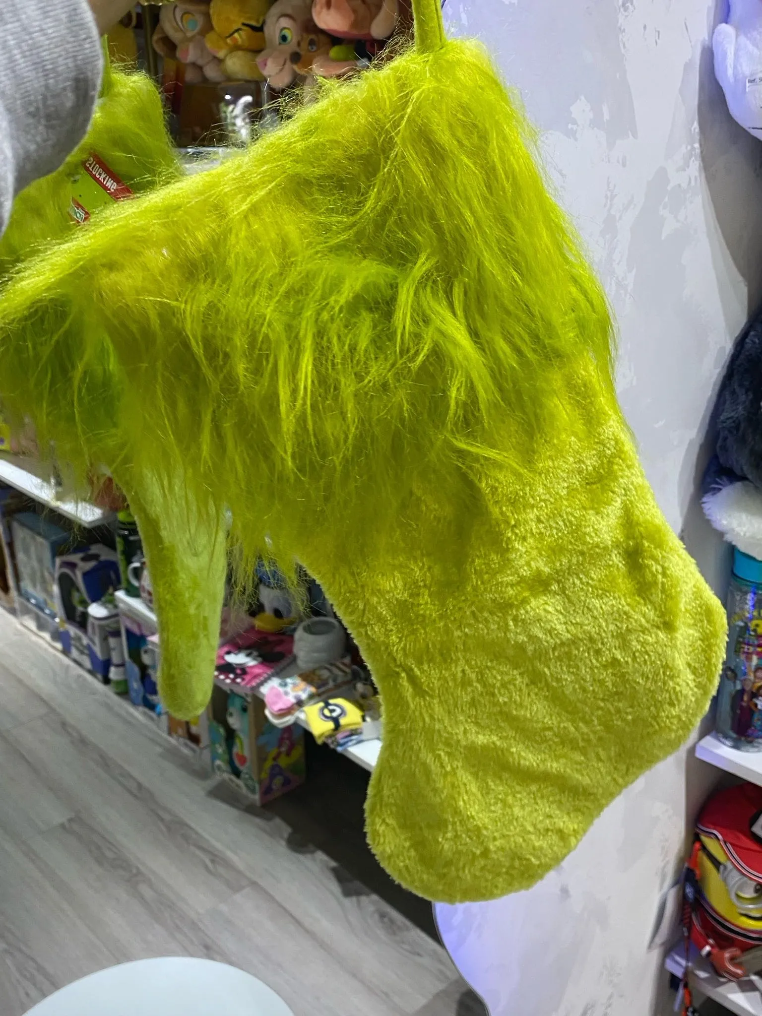 Bota Felpuda Grinch