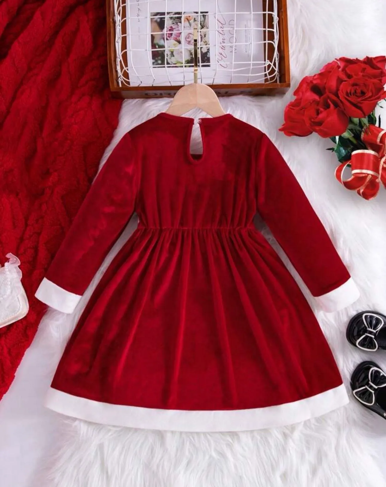 Vestido rojo navidad 