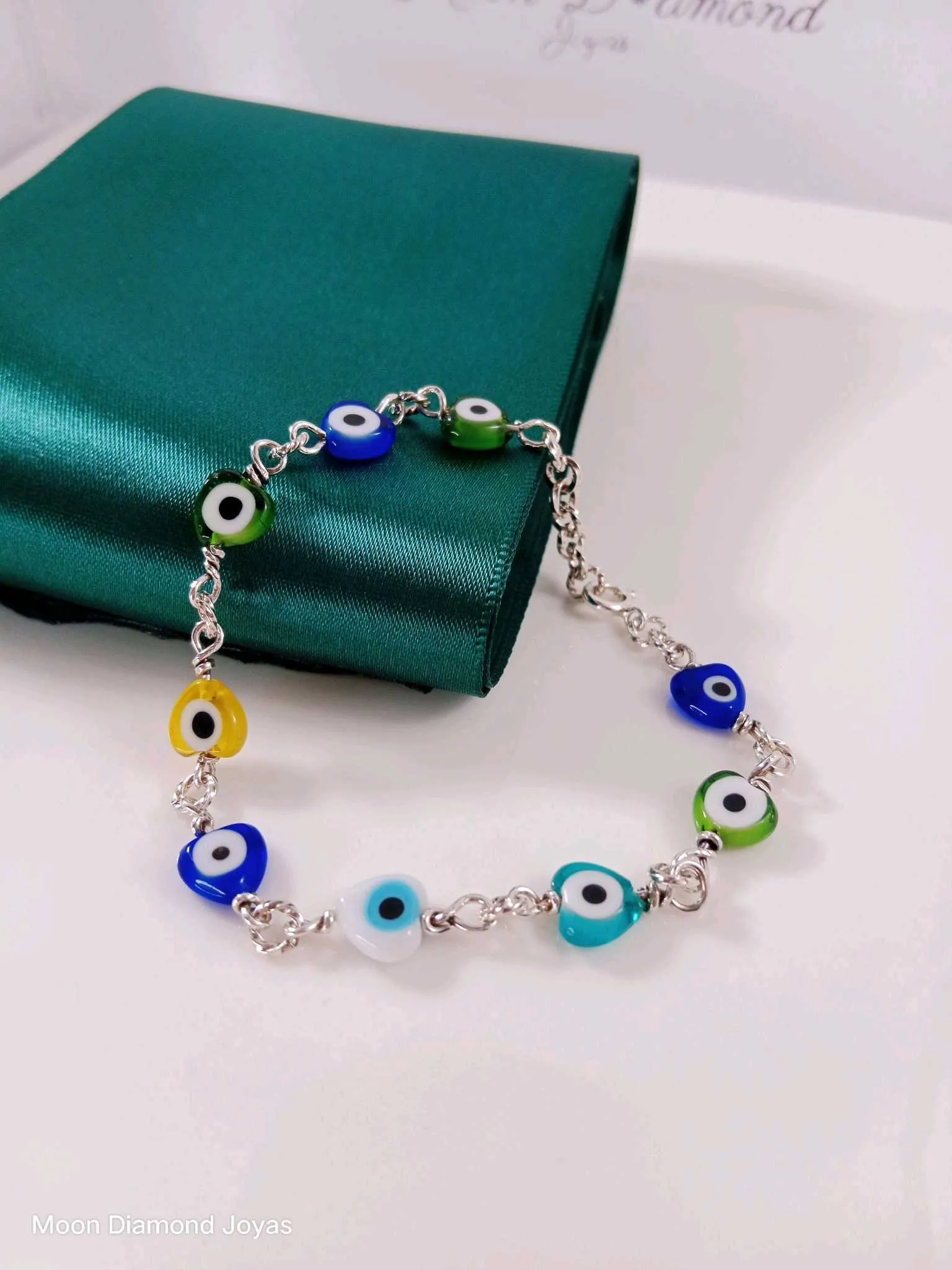 Pulsera Ojo Turco 🧿 Plata 950 