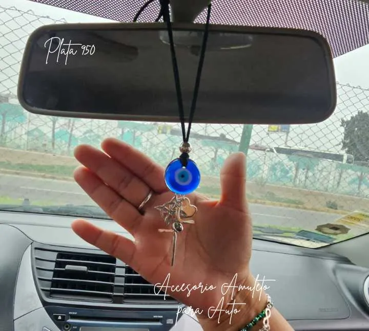 Amuletos Para Autos Accesorios plata 950🧿