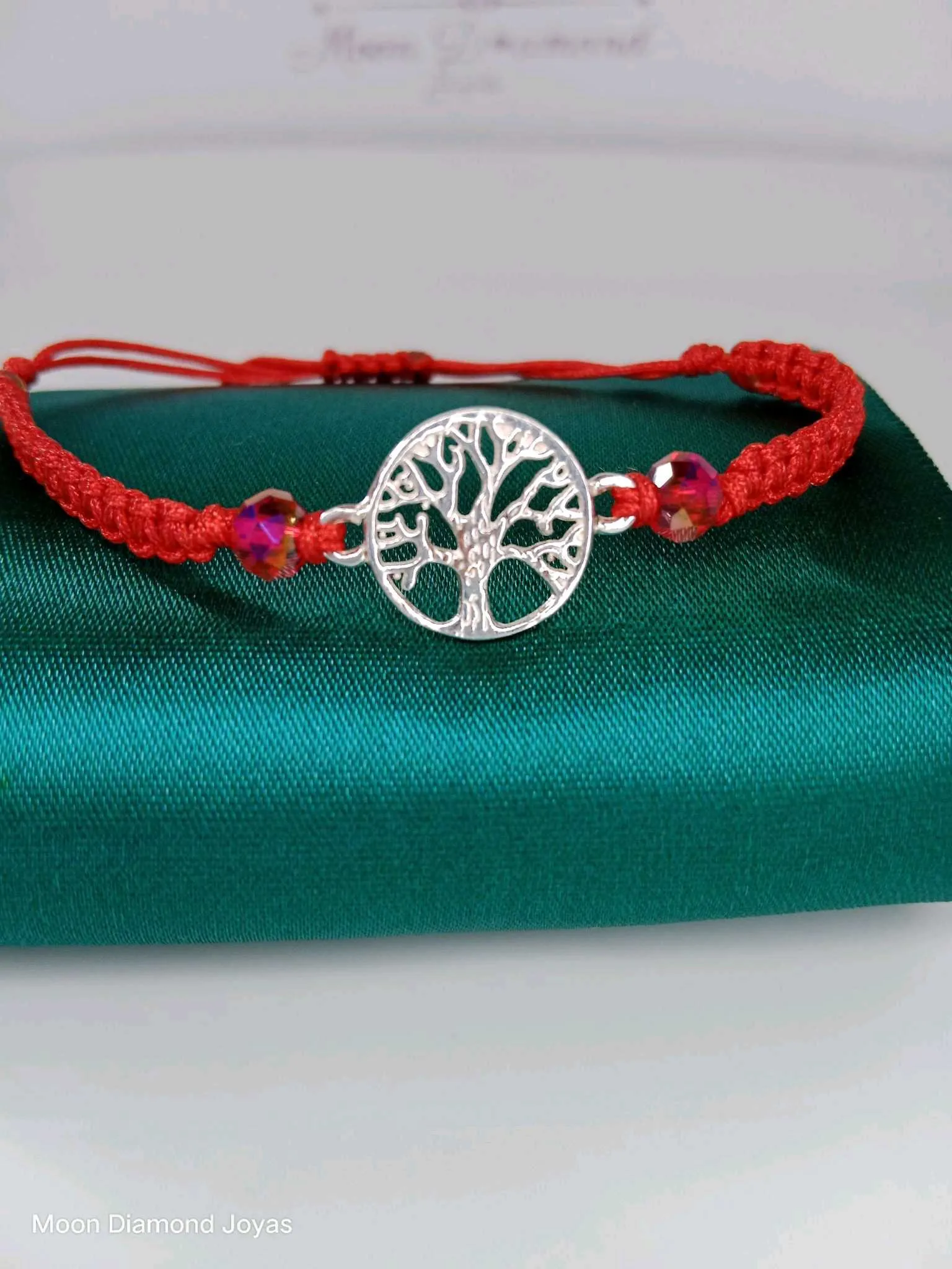 Pulsera Roja Árbol de la Vida 