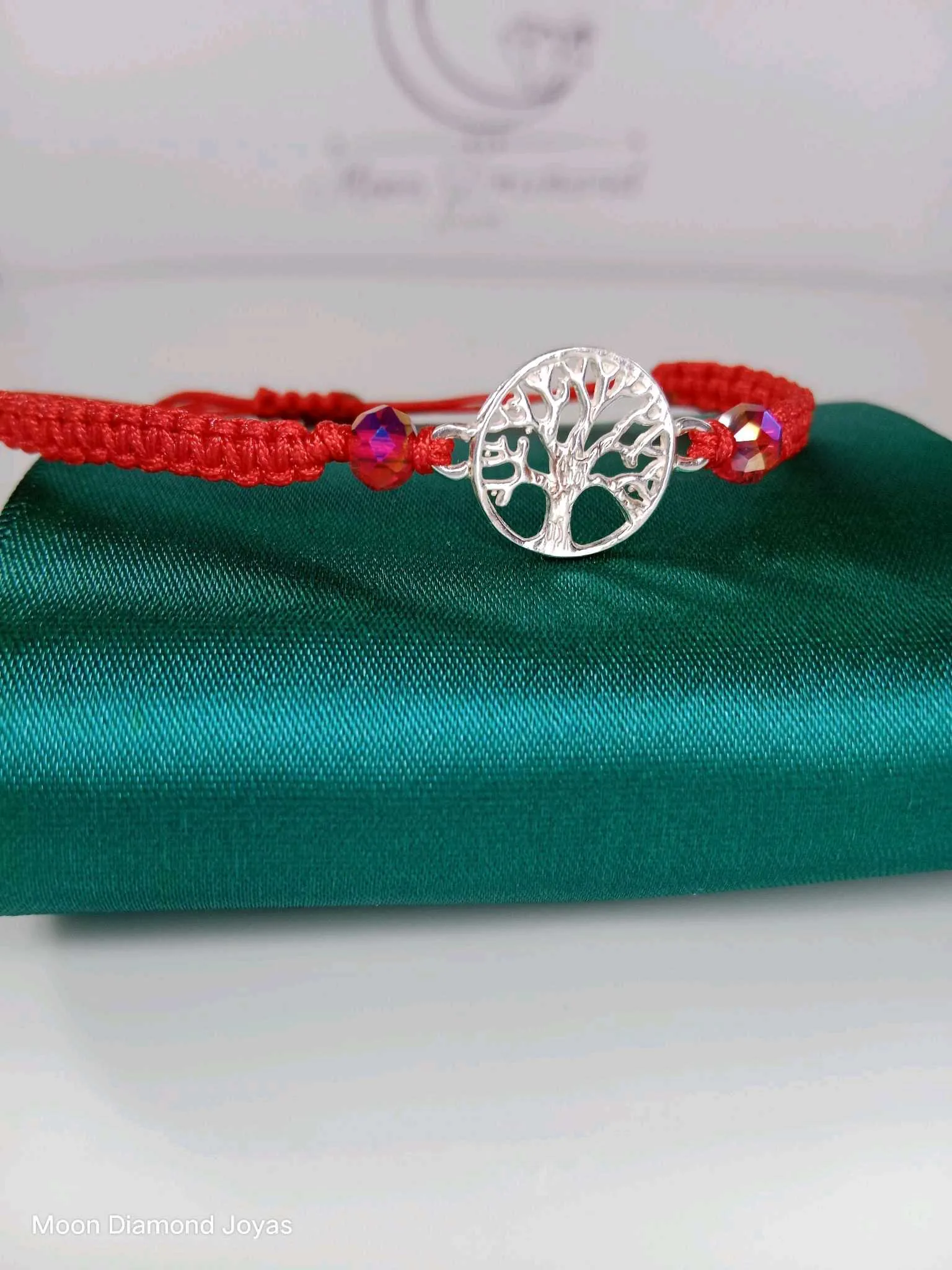 Pulsera Roja Árbol de la Vida 