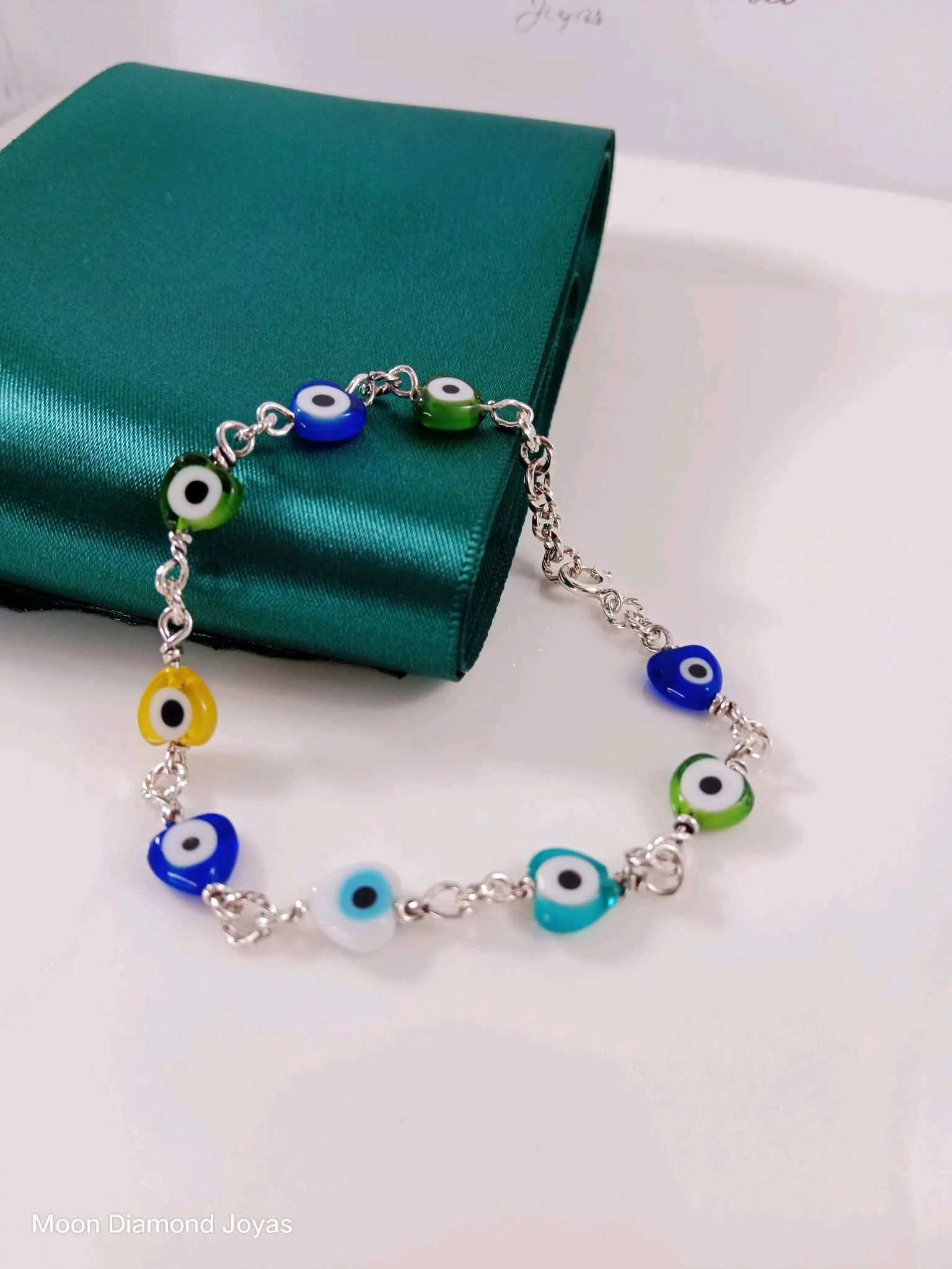 Pulsera Ojo Turco 🧿 Plata 950 