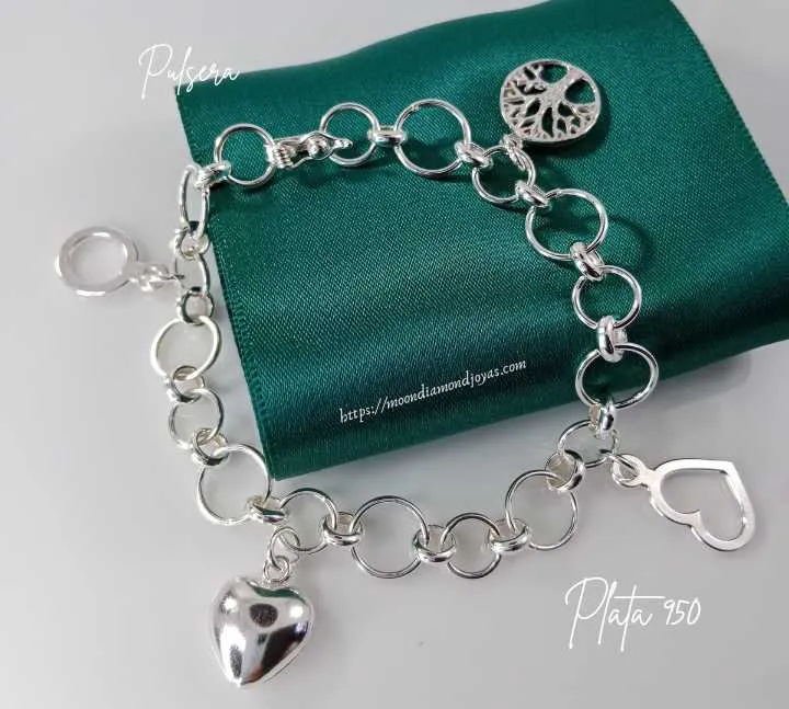 Pulsera Vida Plata950 