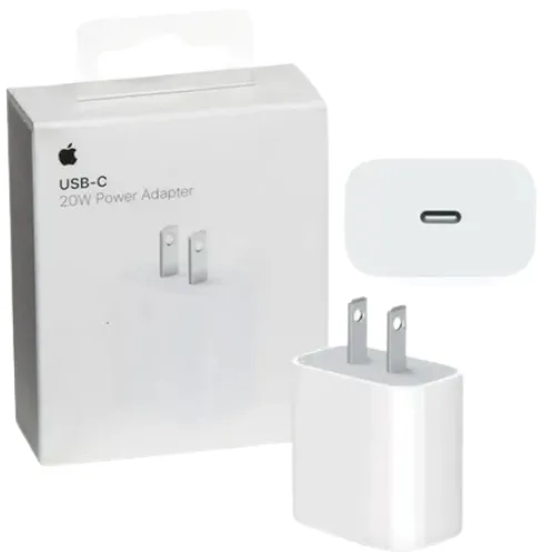 Cargador iPhone Carga Rápida 20w Usb-c (EEUU)(AAA)