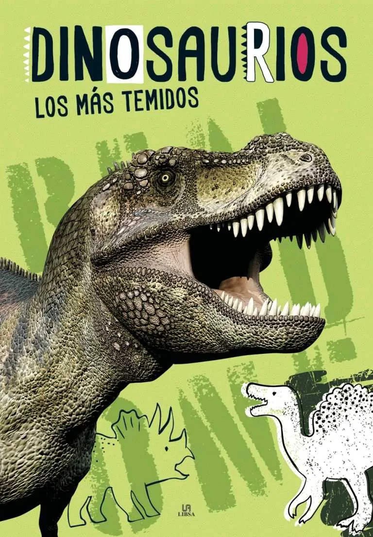 Dinosaurios los más temidos MEGA LIBRO 