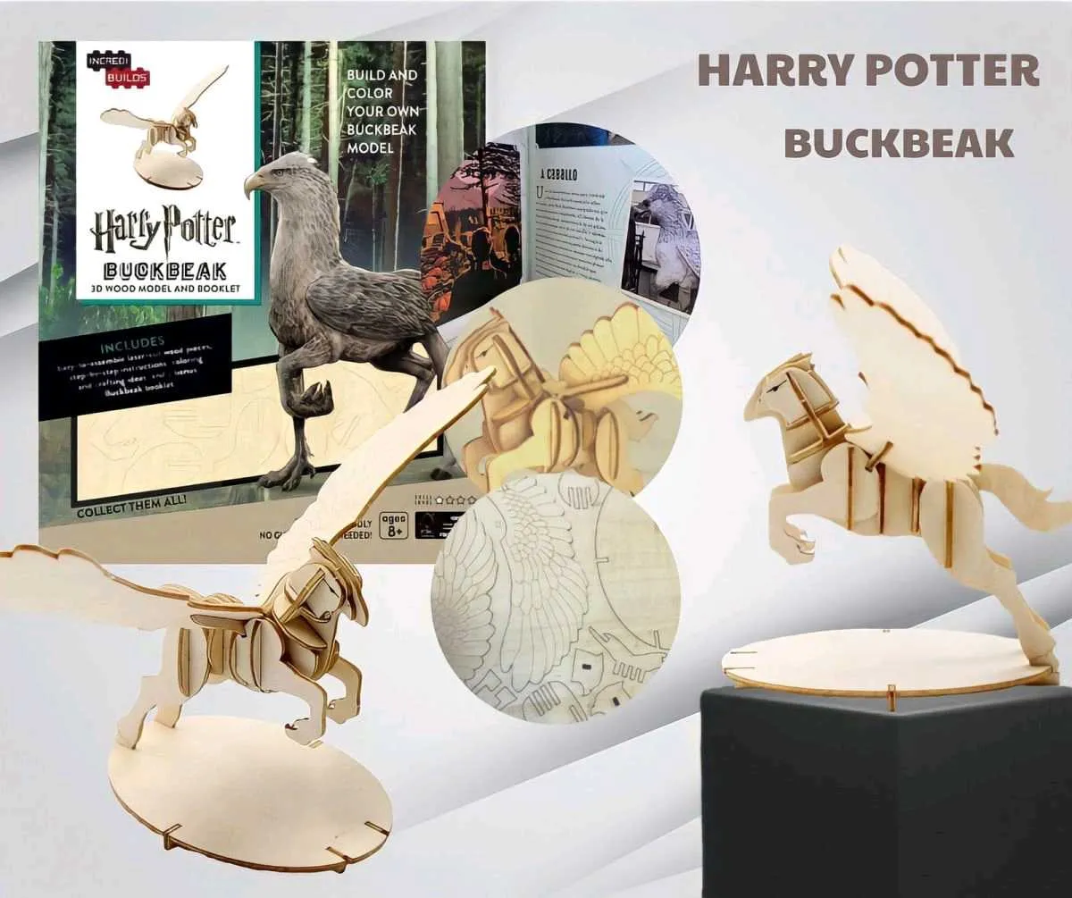 Buckbeak. Puzzle 3D con libro. Harry Potter