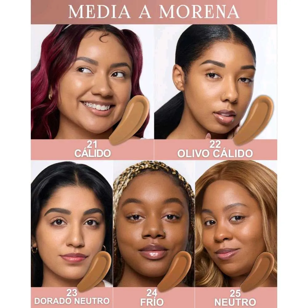 Beauty Creations Flawless Stay Matte Foundation - Base De Maquillaje Líquida Mate