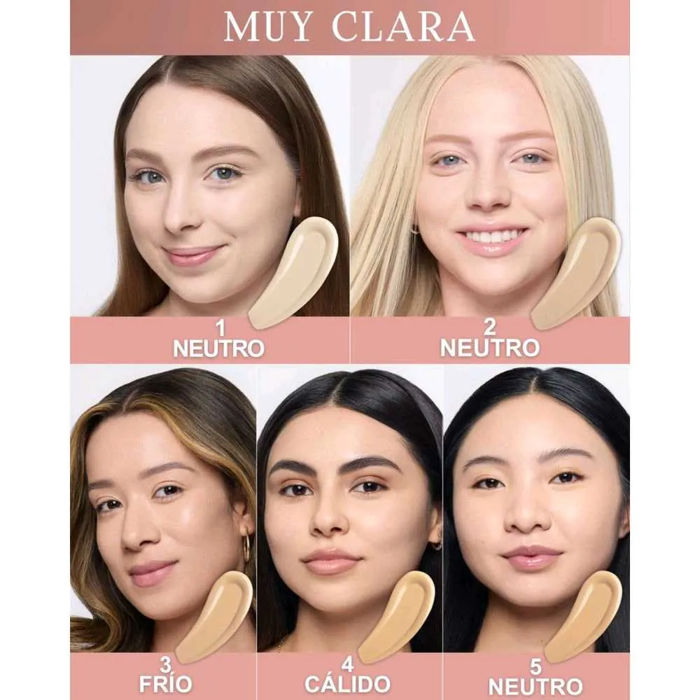 Beauty Creations Flawless Stay Matte Foundation - Base De Maquillaje Líquida Mate