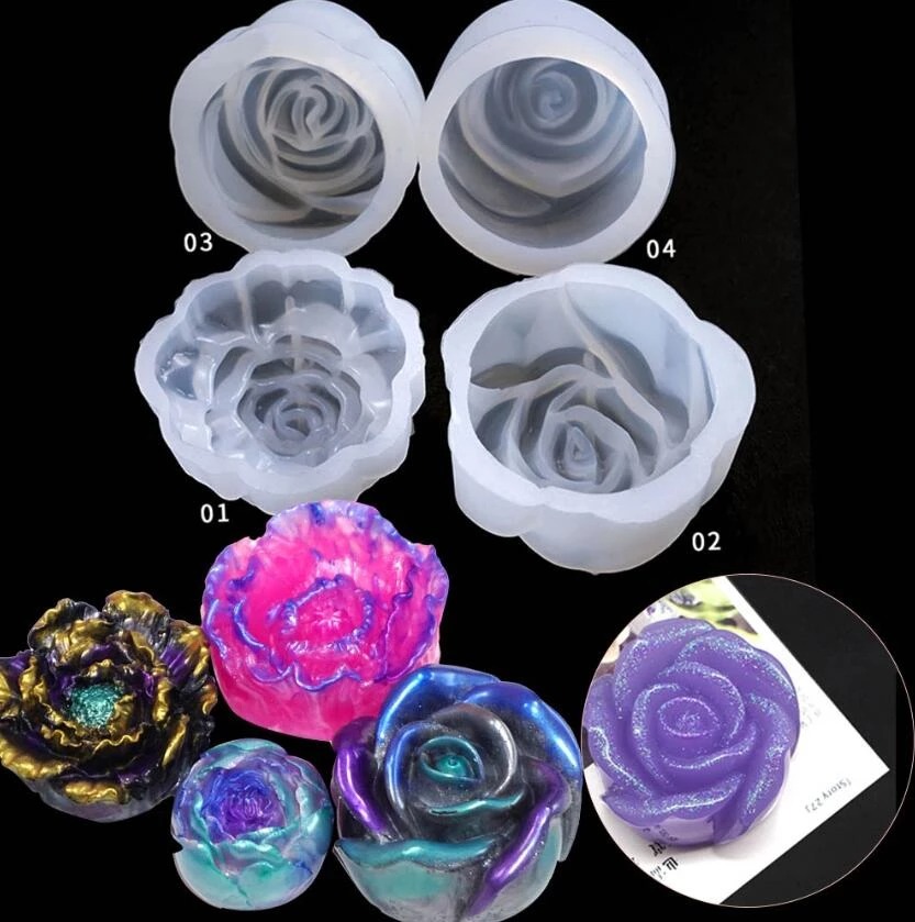  winner Eco Moldes de resina de torre de cristal, moldes de  silicona de cono hexagonal de cristal grande para resina, moldes de resina  epoxi para bricolaje, flores de resina, cristales curativos