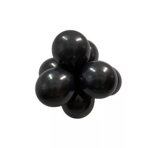 Bolsa de 12 globos negros Spritz