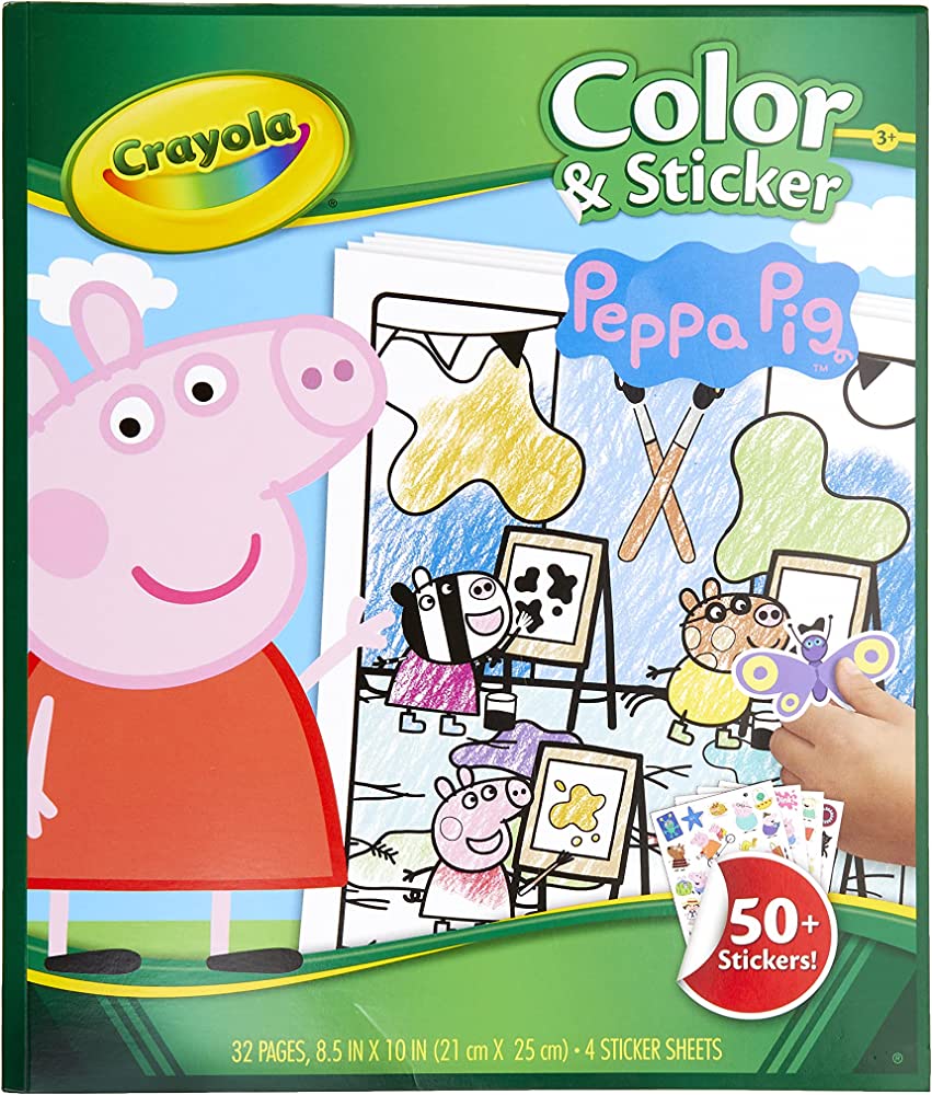 Libro Stickers Peppa Pig