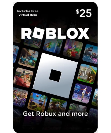Roblox gift card $25
