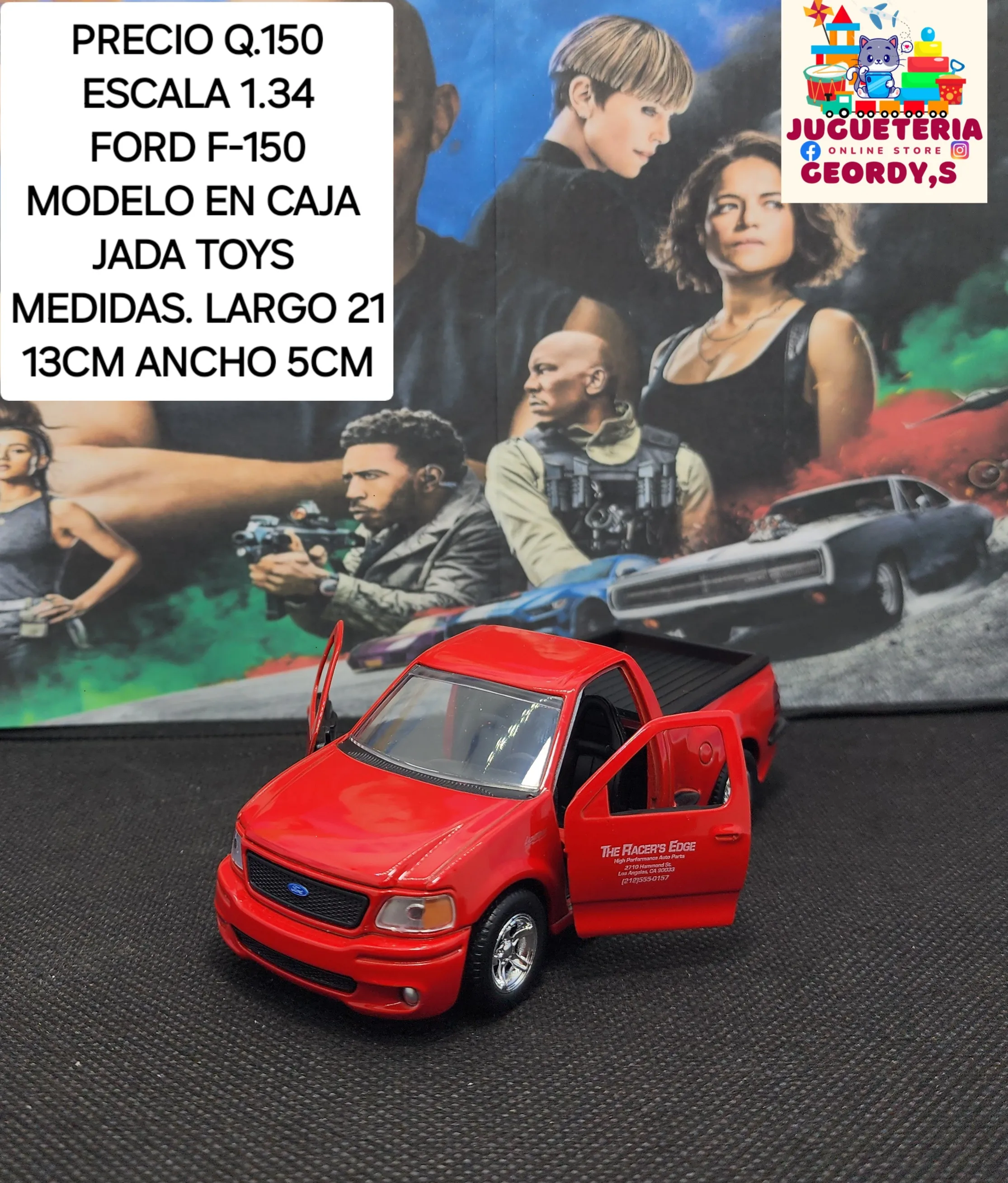 FORD PICK UP F150 BRIAN O´CONNER