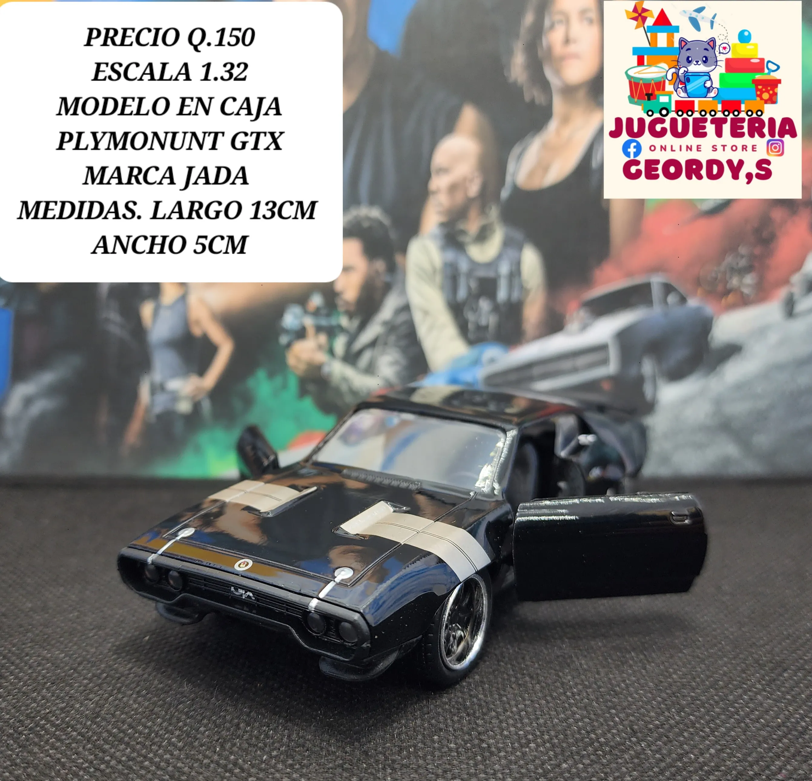 PLYMONUNT GTX DOMINIC TORETTO