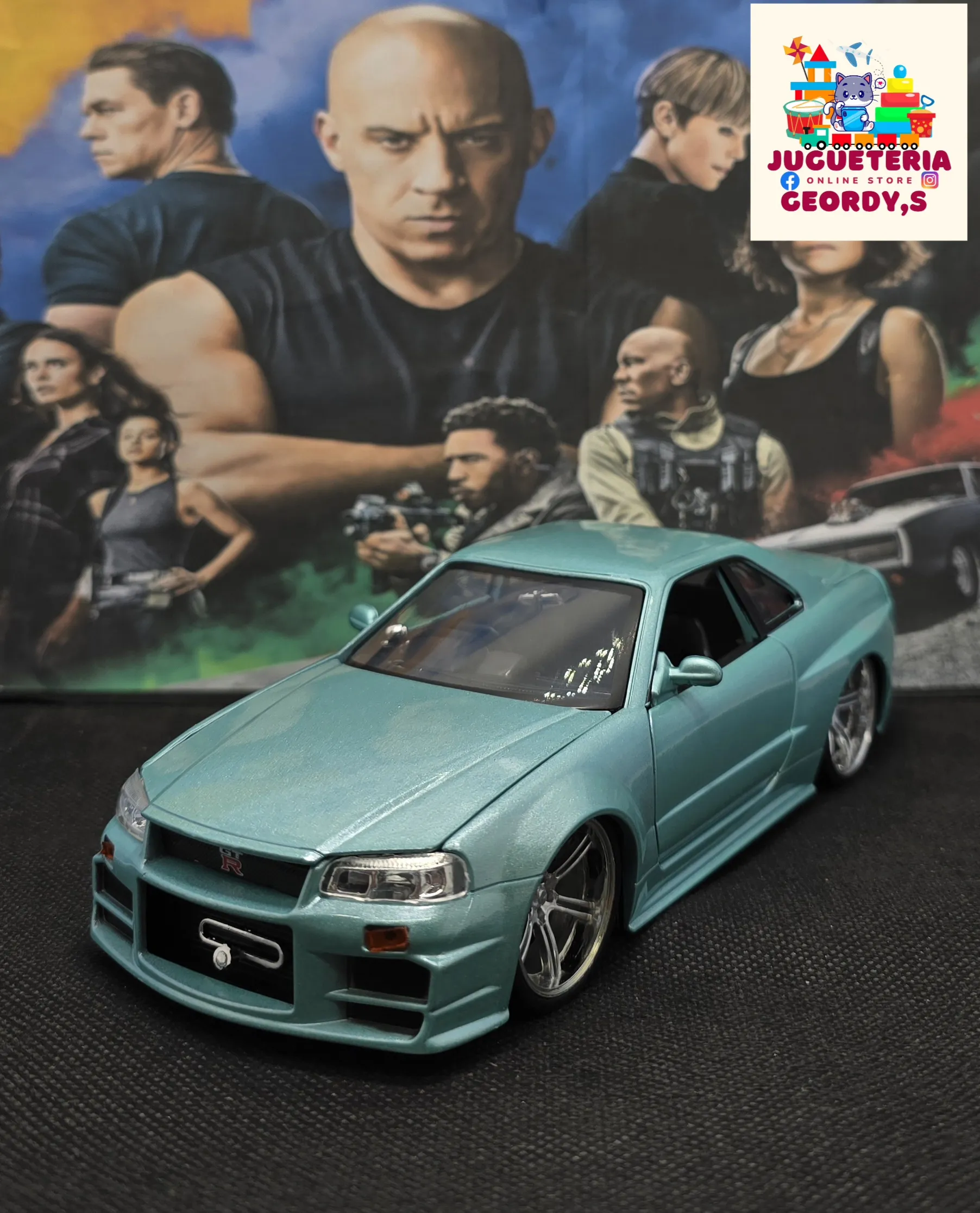 NISSAN SKYLINE GTR-34 BRAN O´CONNER