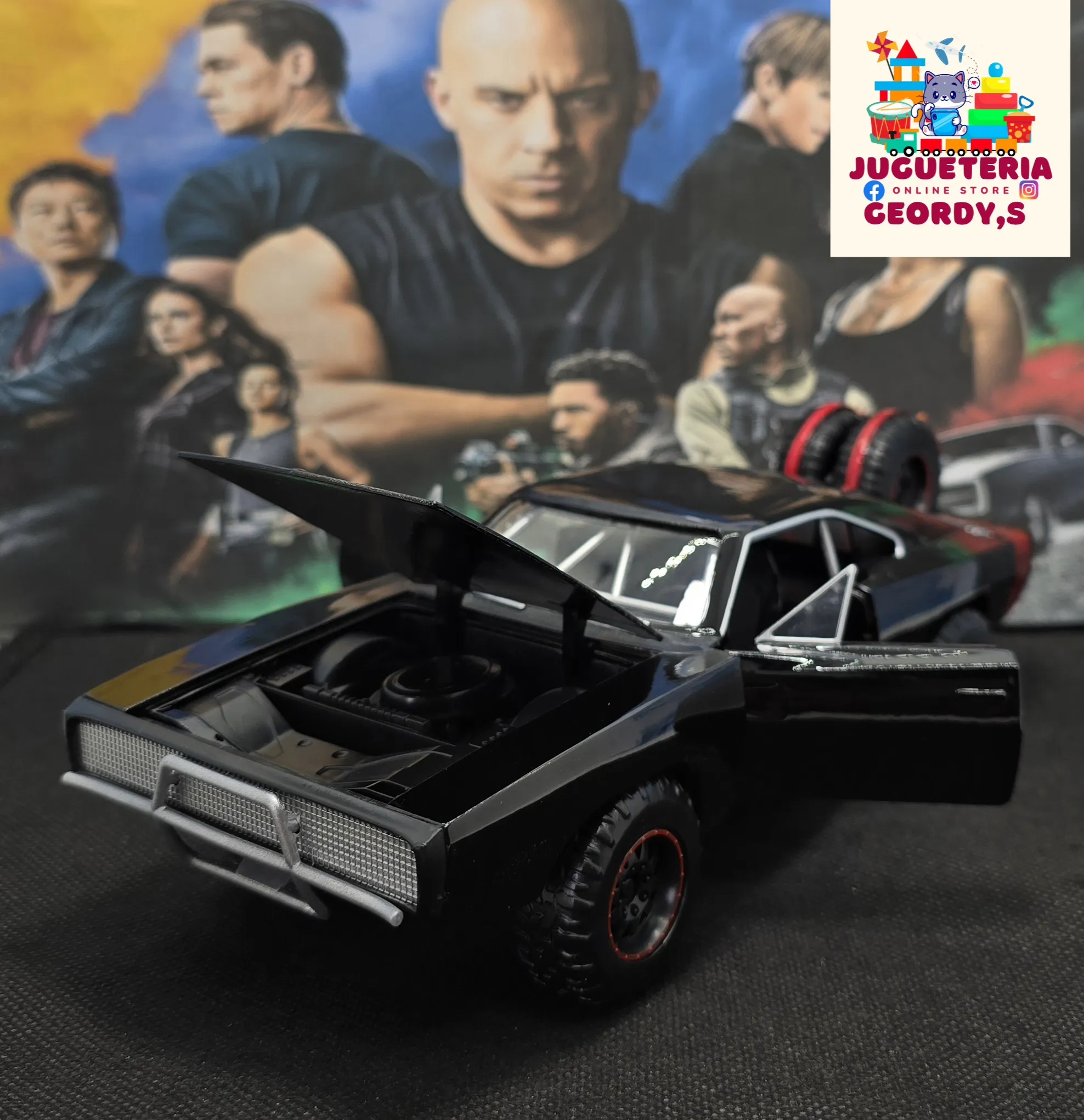 DODGE CHARG HIJO DEL DIABLO DOMINIC TORETTO