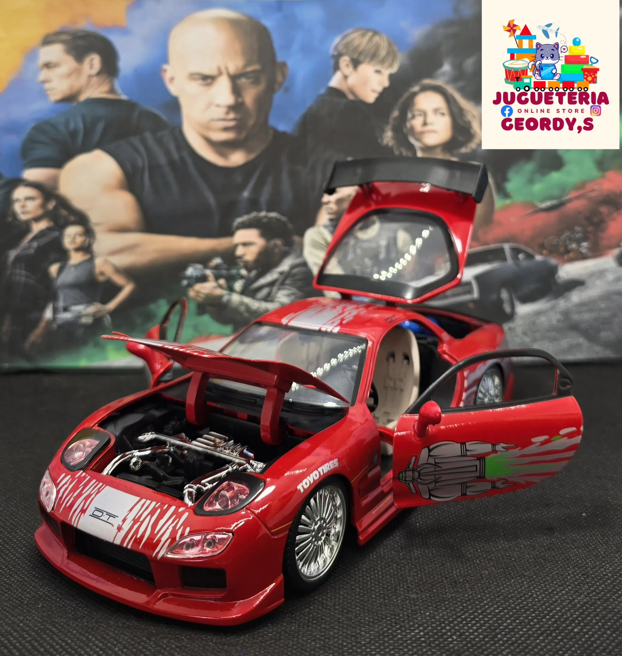 MAZDA RX-7 DOMINIC TORETTO