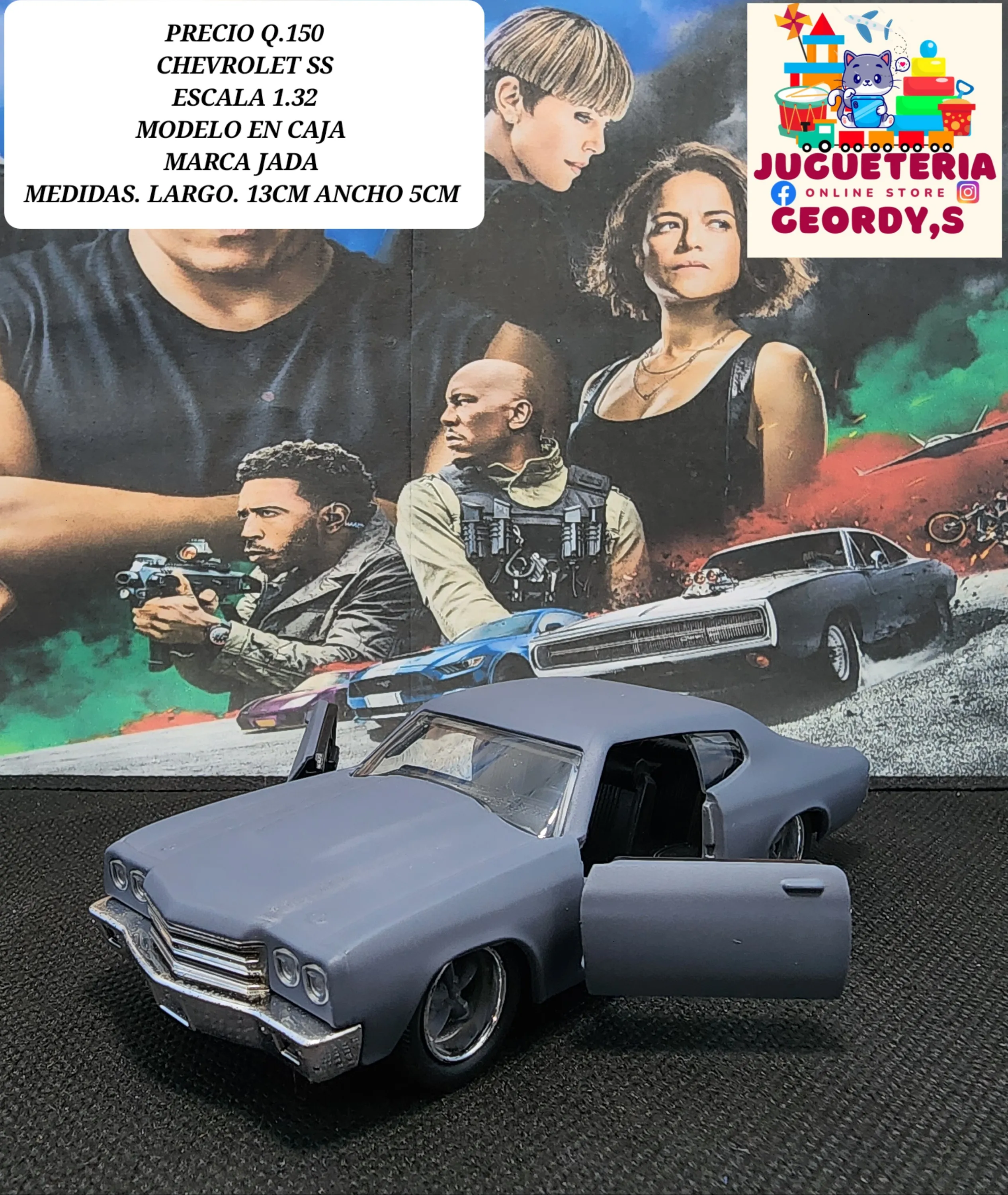 CHEVROLET CHEVELLE SS DOMINIC TORETTO