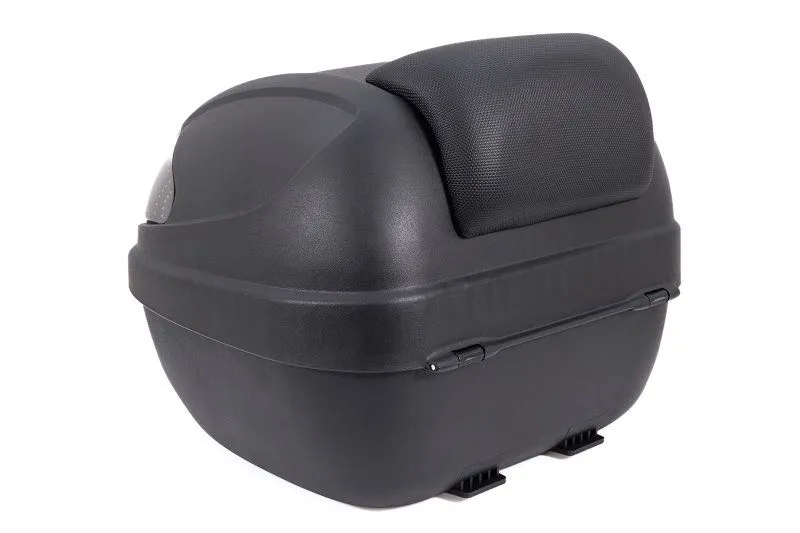 MALETERO CASE NEGRO HUMO PARA MOTO / UN CASCO FP