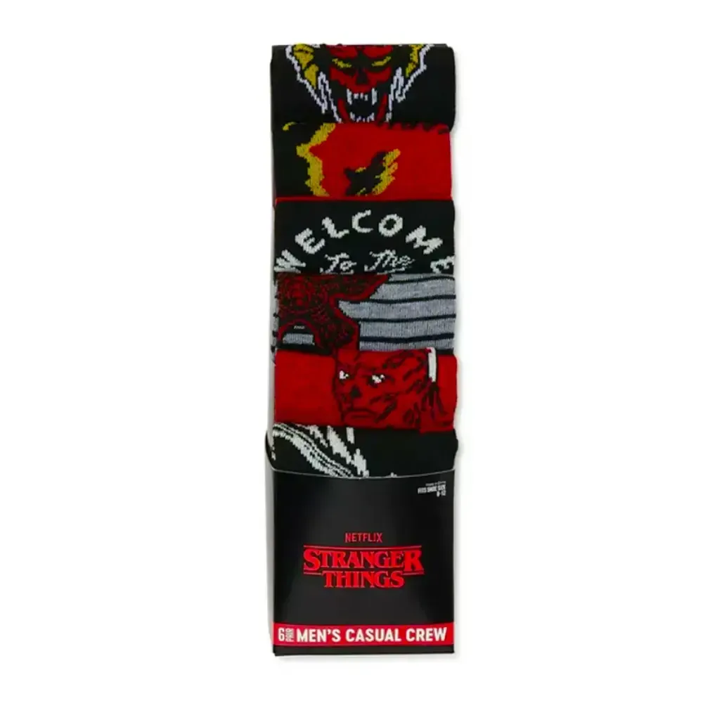 6 Pack Calcetas Stranger Things