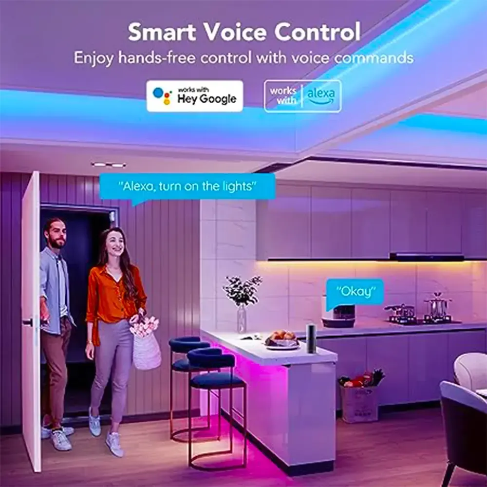 Tira LED Govee inteligente - 2 Tiras de 25 pies cada una