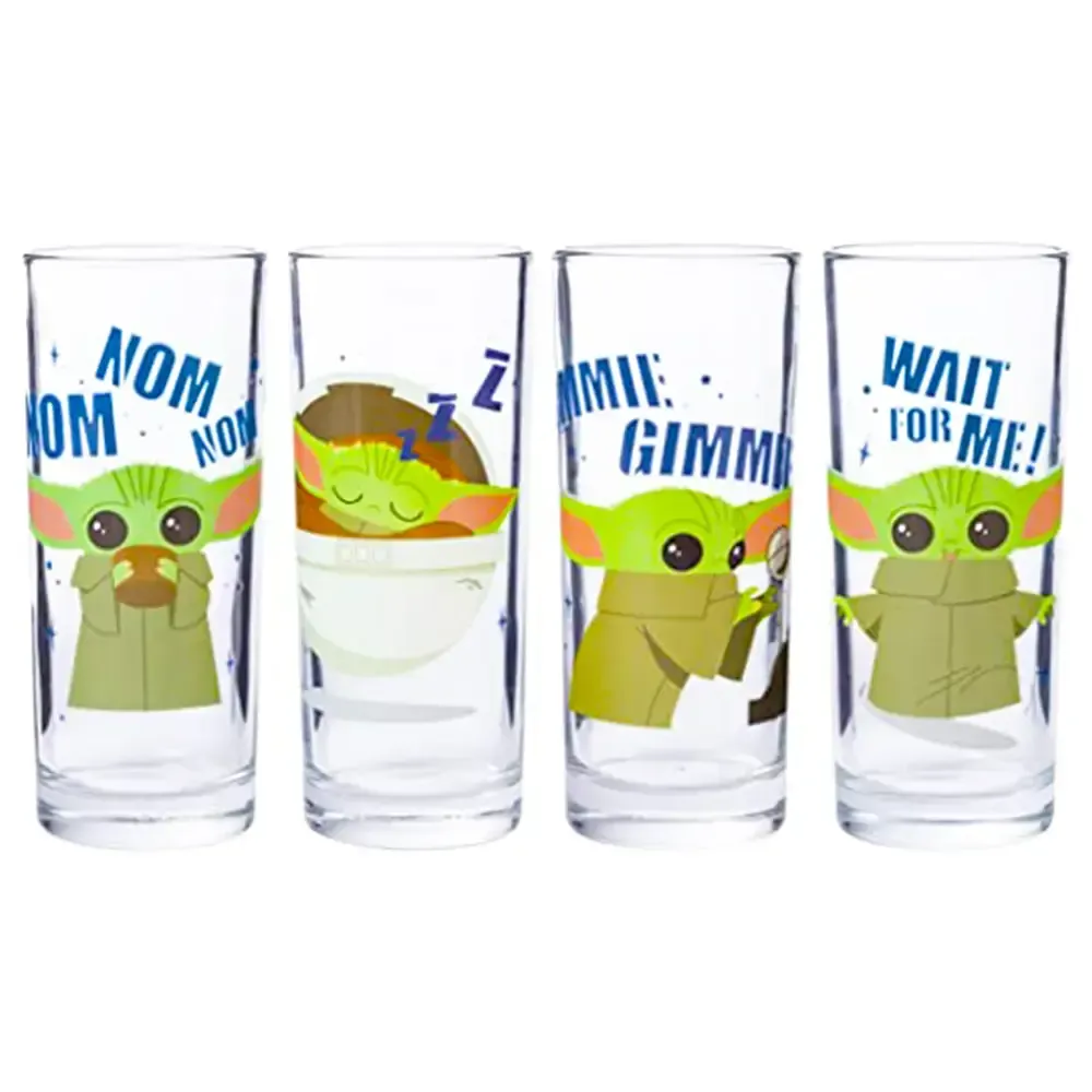 Juego de Vasos de Grogu
