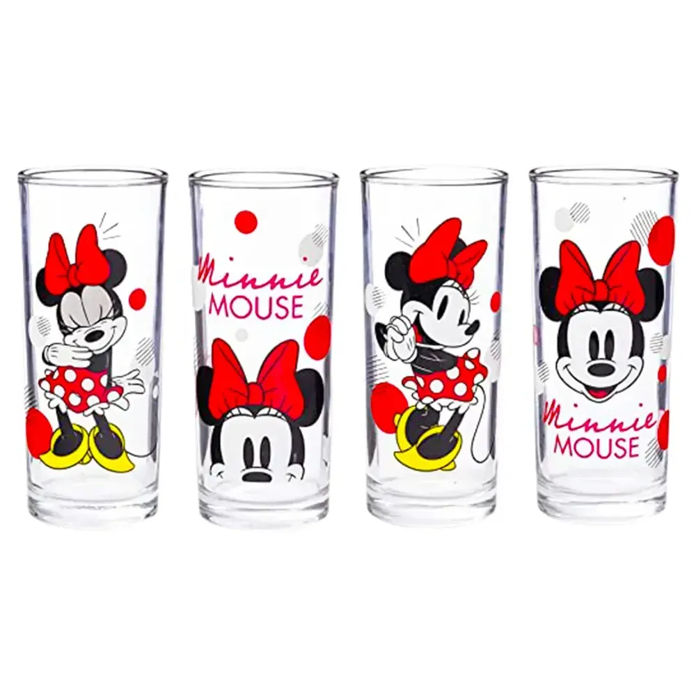 Juego de Vasos de Minnie Mouse