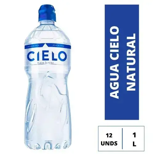 Agua Cielo Natural 1L (chupo)