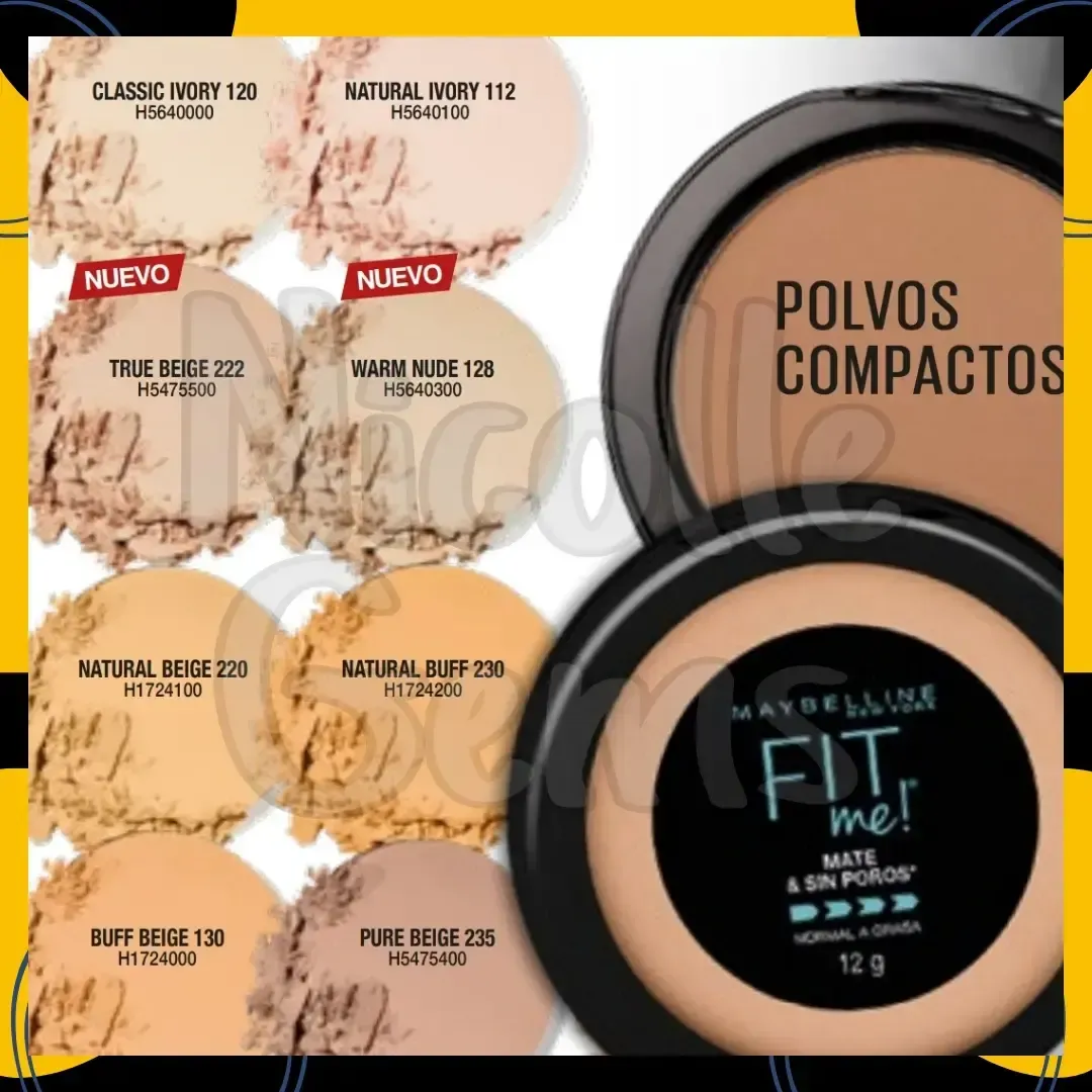 POLVO COMPACTO FIT ME - MAYBELLINE 
