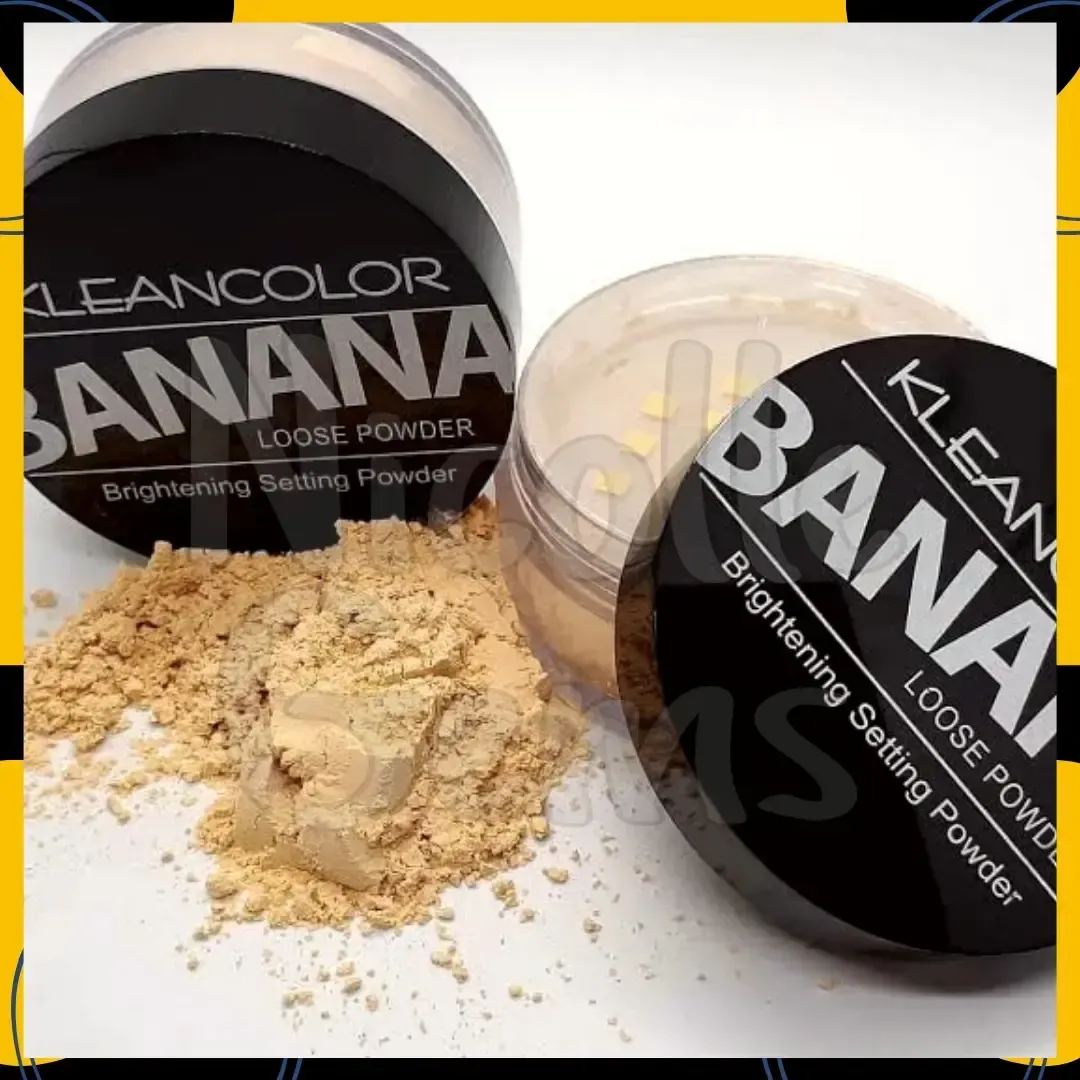 POLVO SUELTO BANANA - KLEANCOLOR 