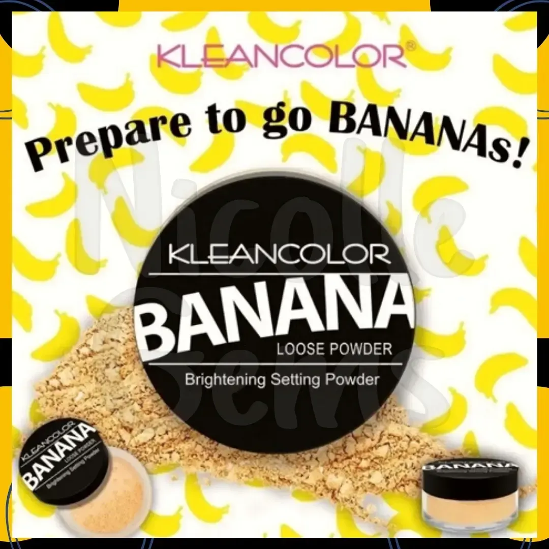 POLVO SUELTO BANANA - KLEANCOLOR 