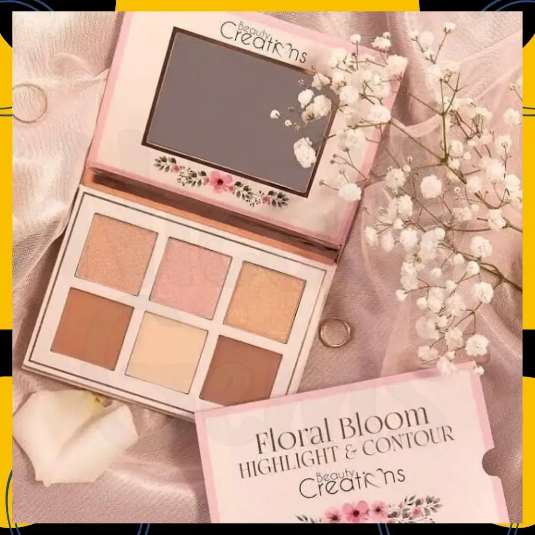 PALETA DE CONTORNO FLORAL BLOOM - BEAUTY CREATIONS 