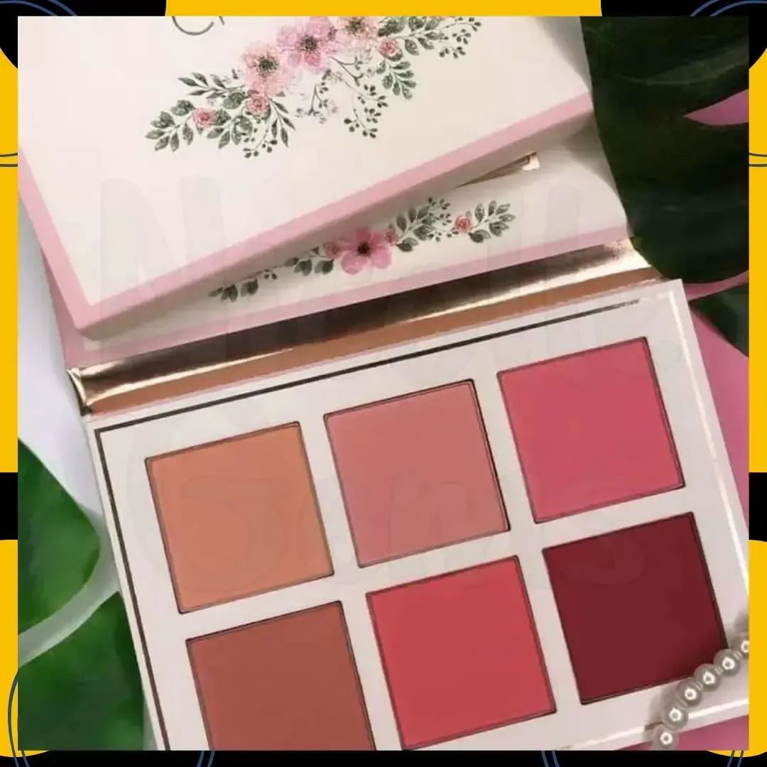 PALETA DE RUBORES FLORAL BLOOM - BEAUTY CREATIONS 