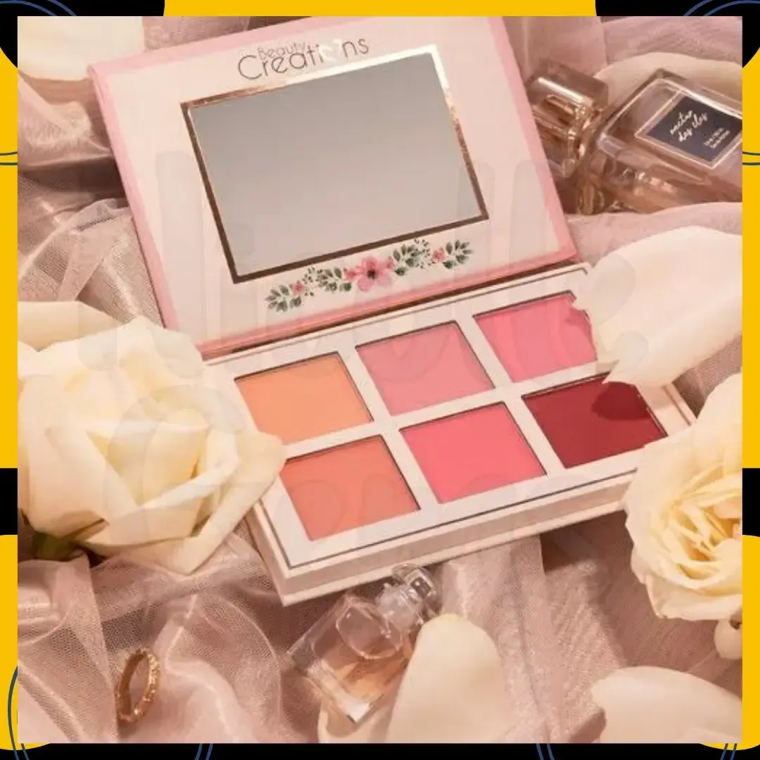 PALETA DE RUBORES FLORAL BLOOM - BEAUTY CREATIONS 