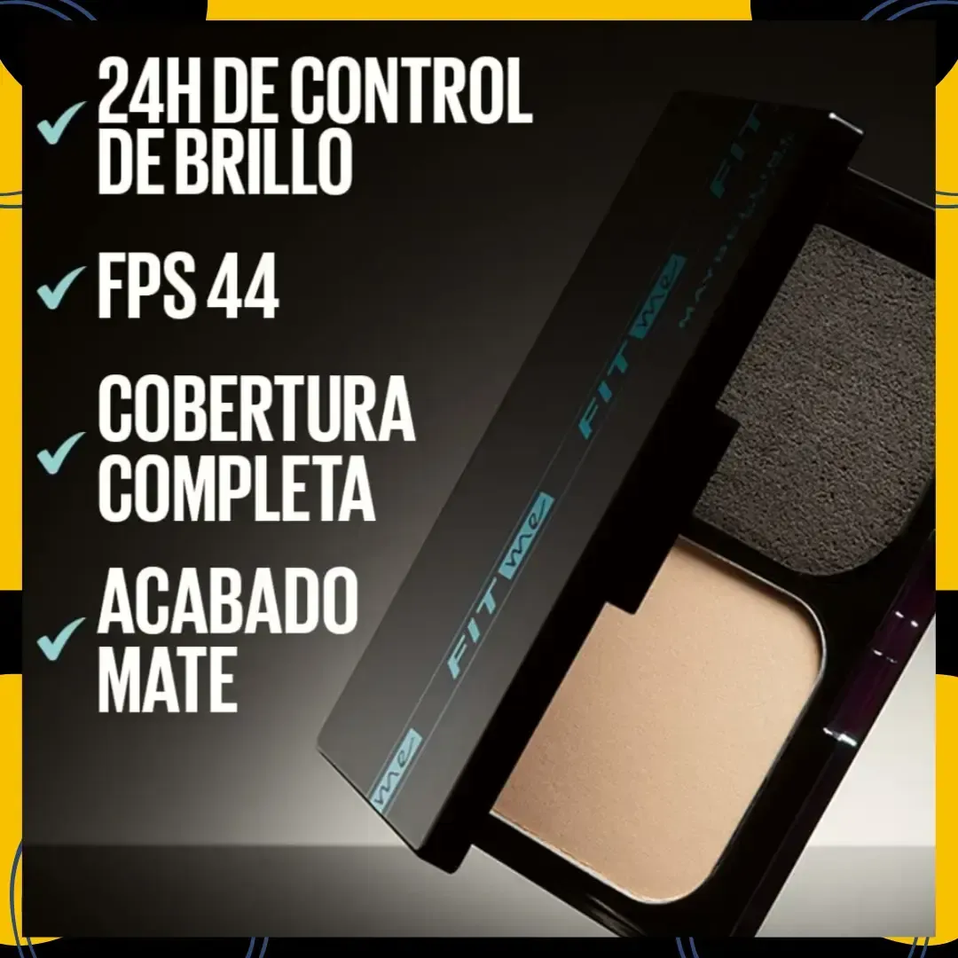 BASE EN POLVO FIT ME - MAYBELLINE