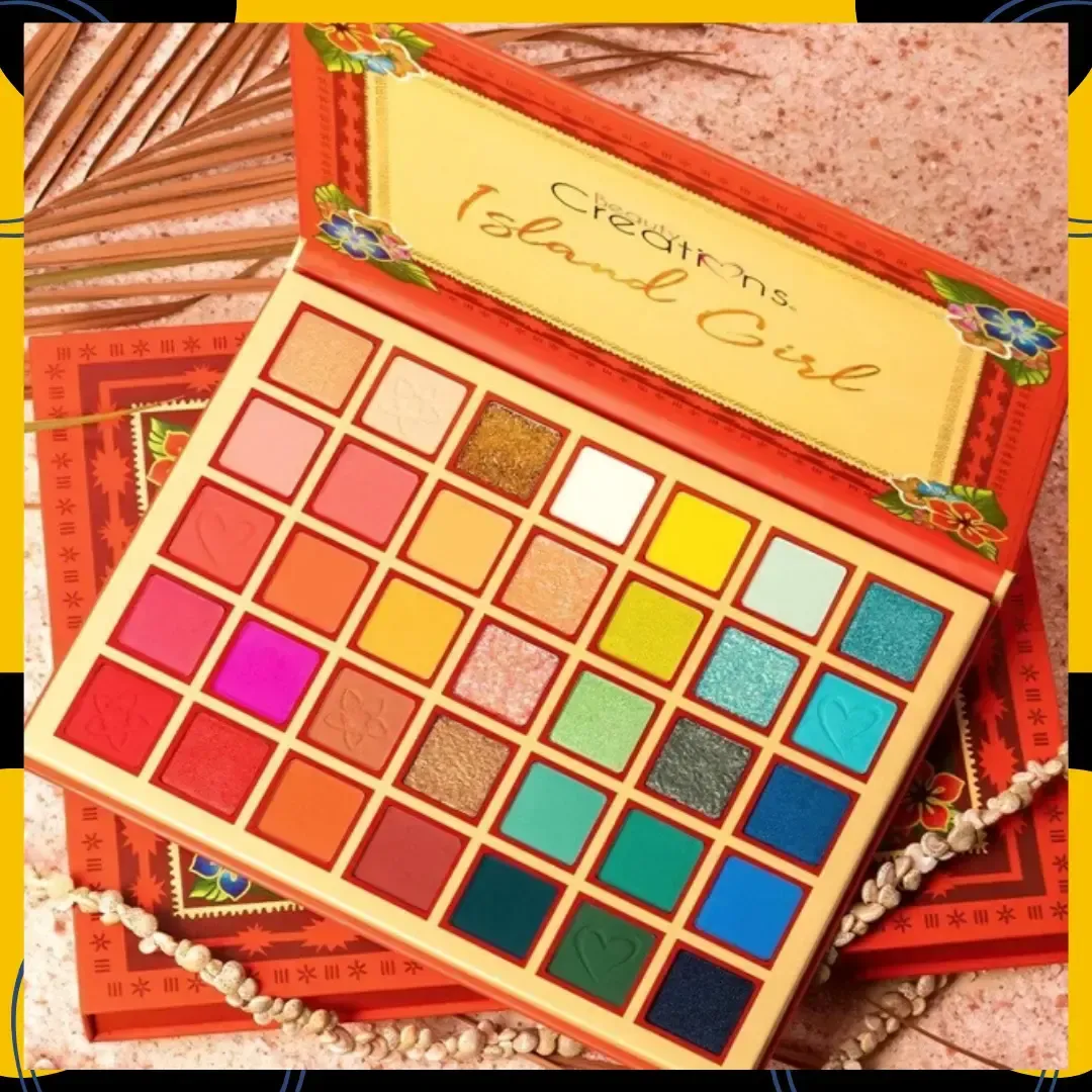 PALETA DE SOMBRAS ISLAND GIRL - BEAUTY CREATIONS 
