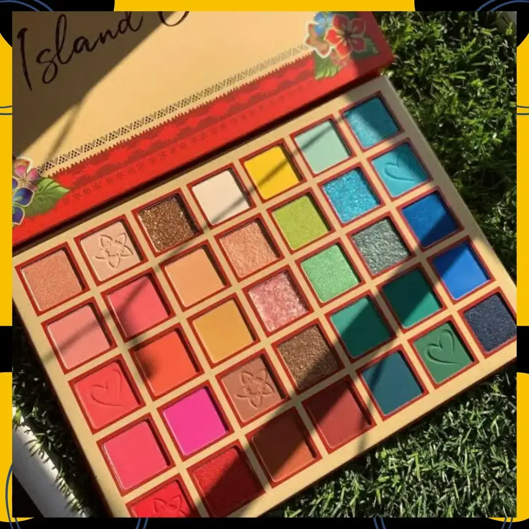 PALETA DE SOMBRAS ISLAND GIRL - BEAUTY CREATIONS 