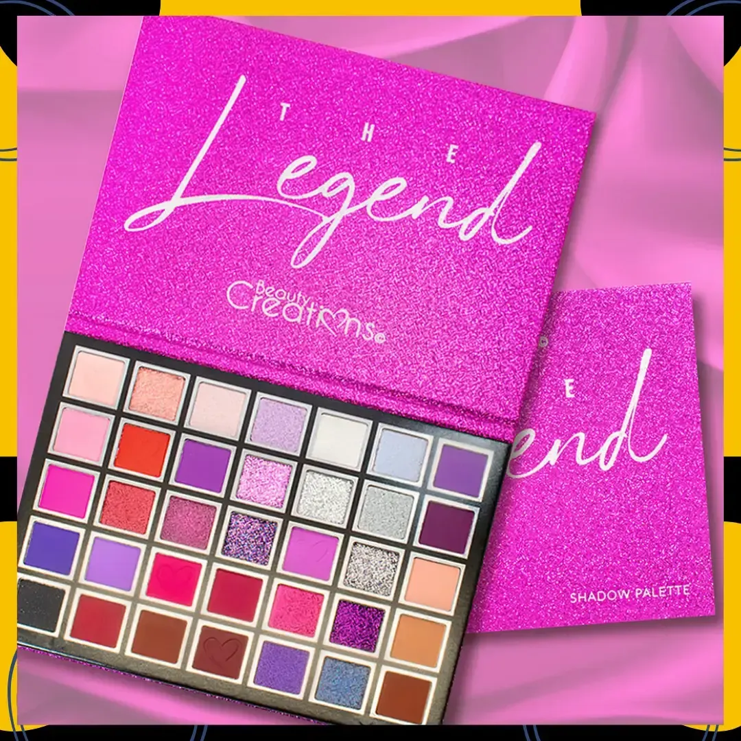 PALETA DE SOMBRAS THE LEGEND - BEAUTY CREATIONS 