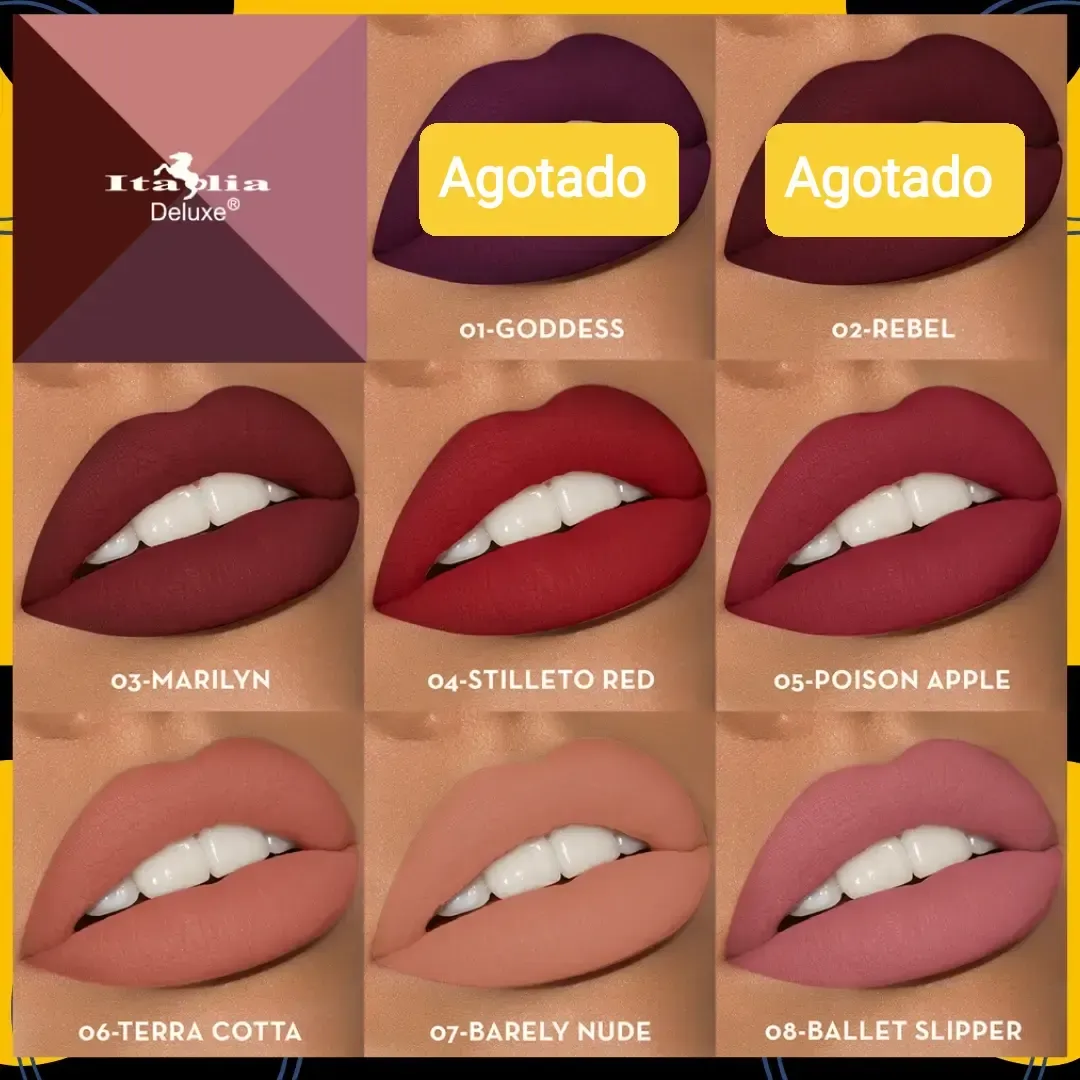 LABIALES MOUSSE MATE - ITALIA DELUXE 